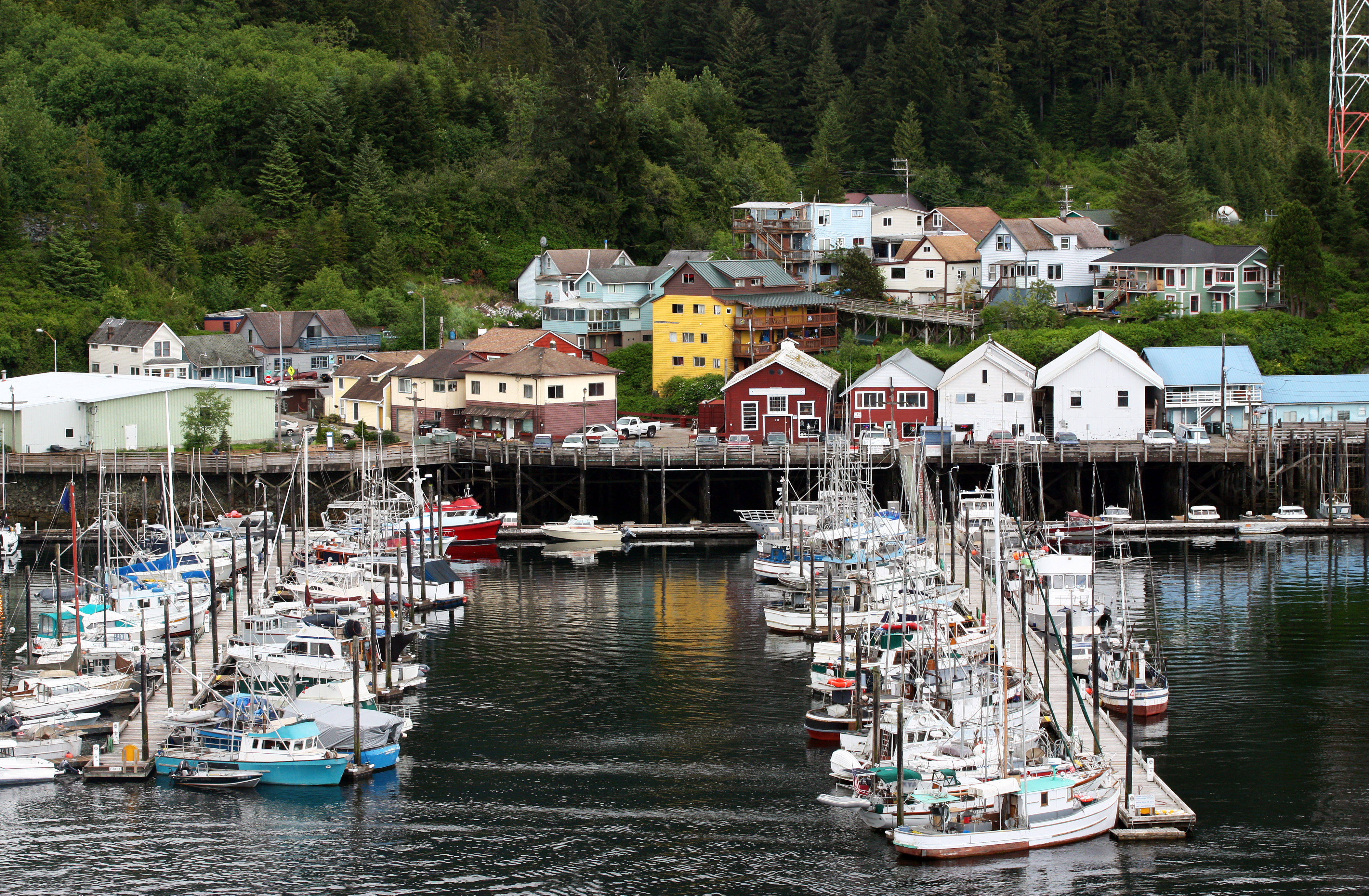 Alaska from the waterfront. | Source: Shutterstock
