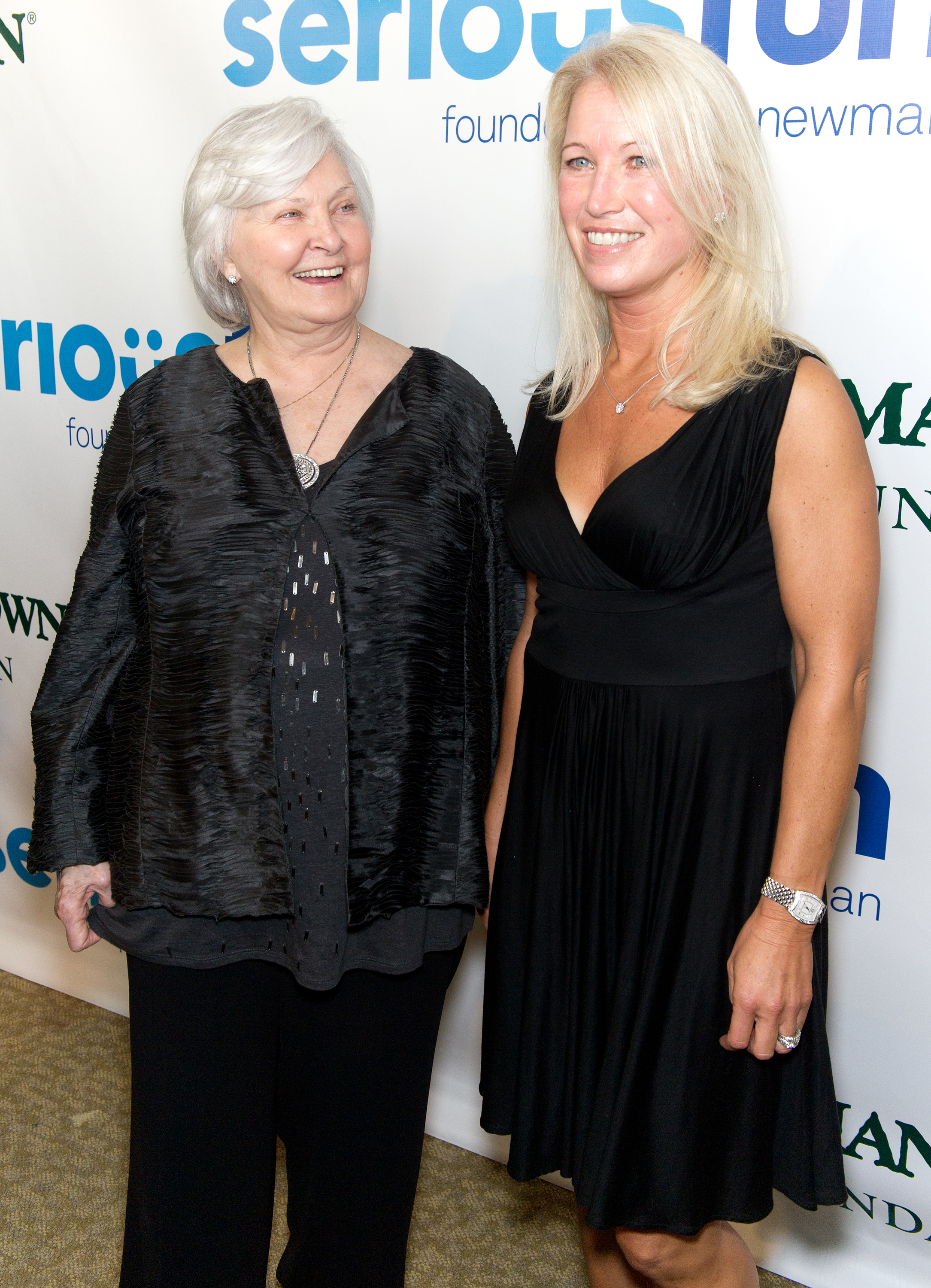 Joanne Woodward and Claire Newman attend a Celebration of Paul Newman's Dream to benefit Paul Newman's Association at Avery Fisher Hall, Lincoln Center on April 2, 2012, in New York City. | Source: Getty Images