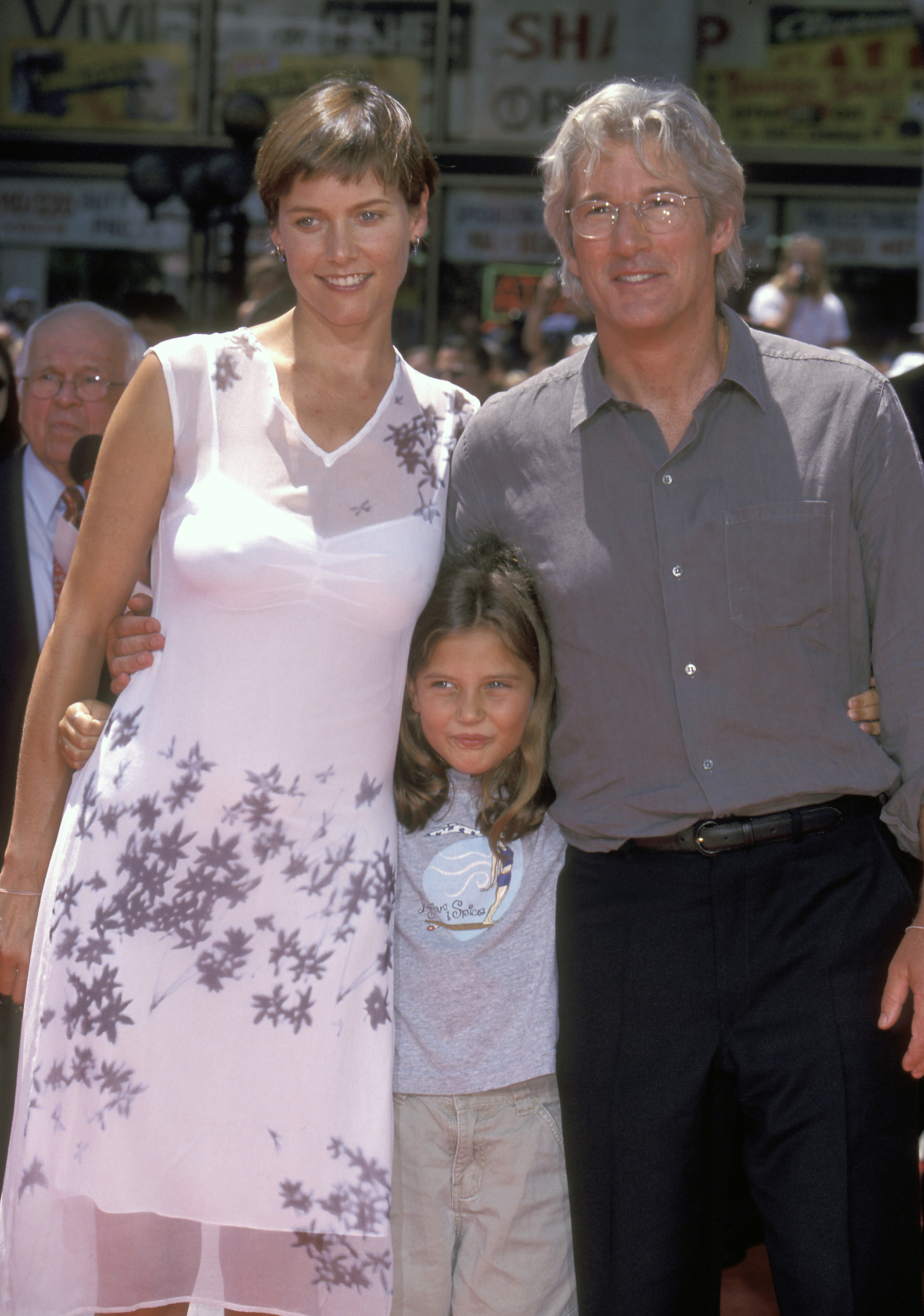 Before becoming a biological father, Richard Gere stepped into the role of a stepfather when he married Carey Lowell in the early 2000s. | Source: Getty Images