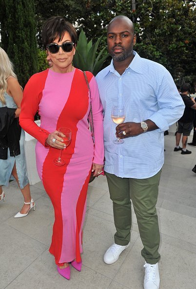 Corey Gamble and Kris Jenner on June 21, 2018 in Beverly Hills, California | Photo: Getty Images