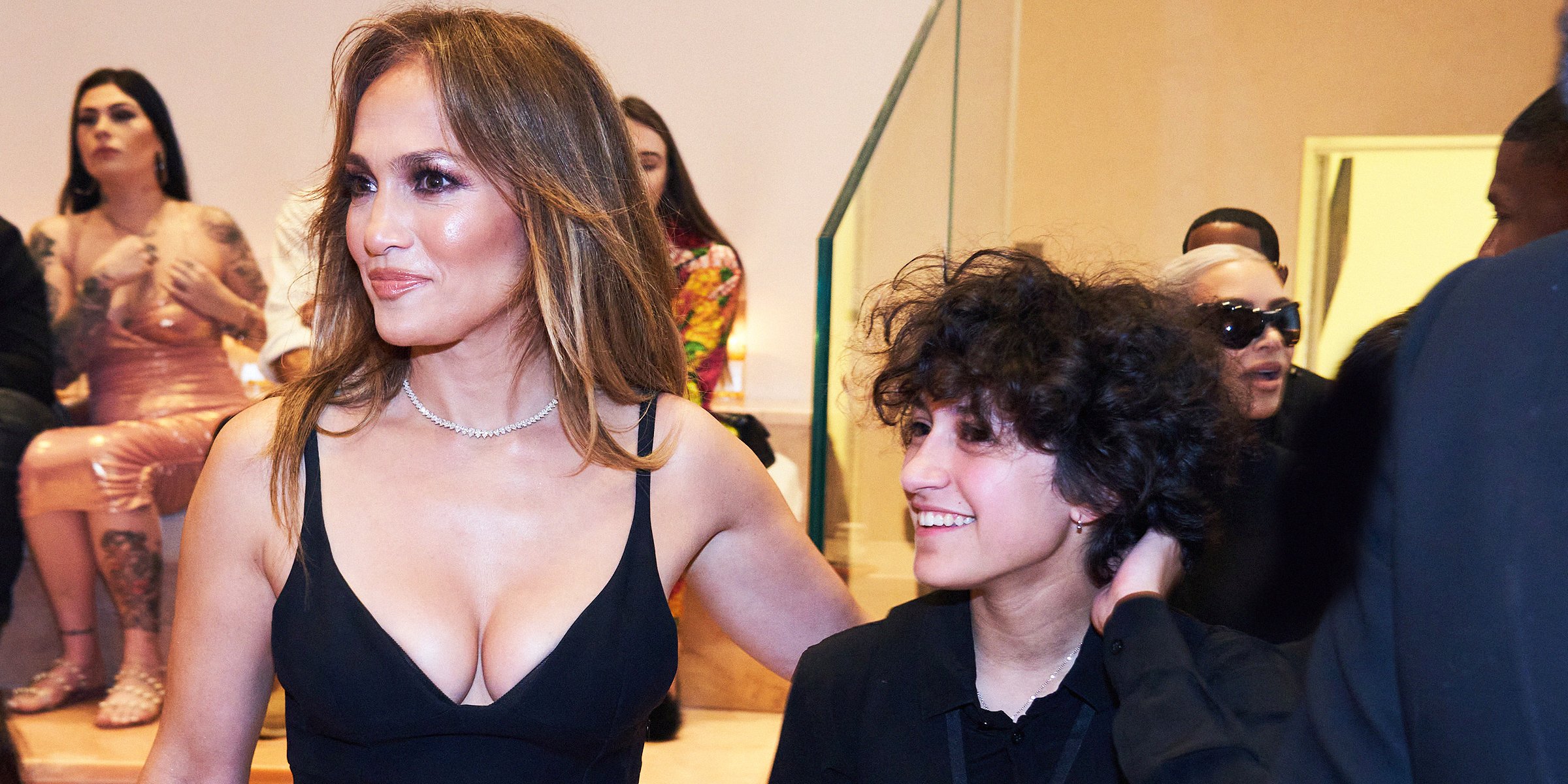 Jennifer Lopez and Emme Maribel Muñiz | Source: Getty Images