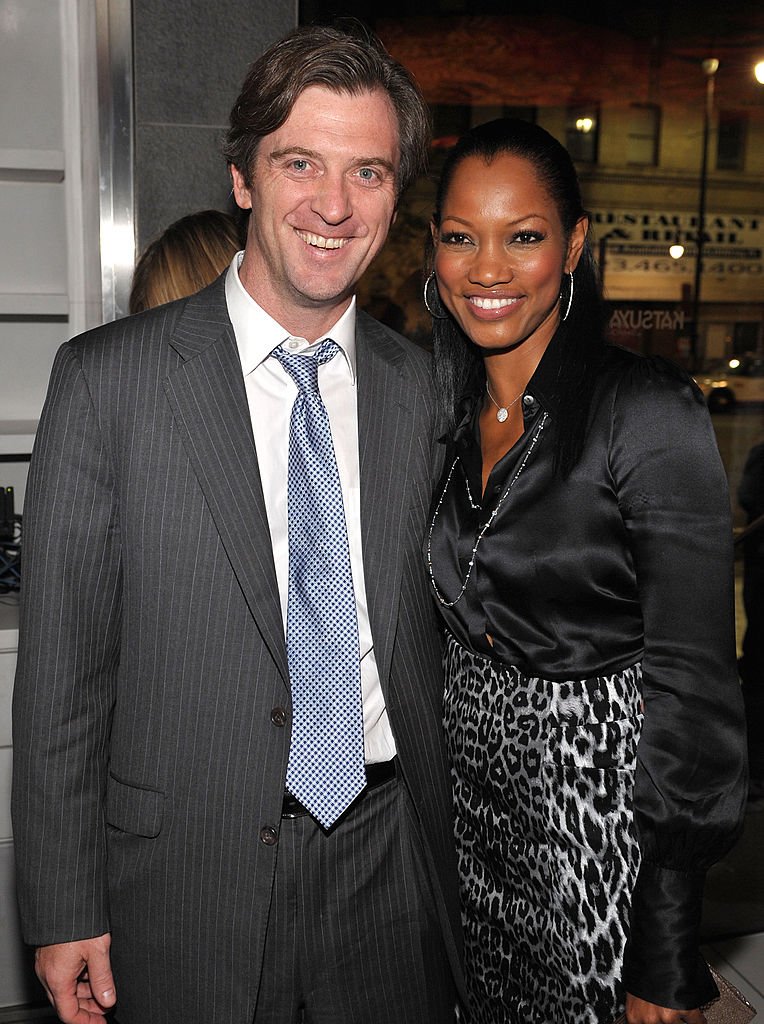 Garcelle Beauvais-Nilon and Mike Nilon at the after party for the Los Angeles premiere of "Spread" at Katsuya on August 3, 2009 in Hollywood, California | Photo: Getty Images