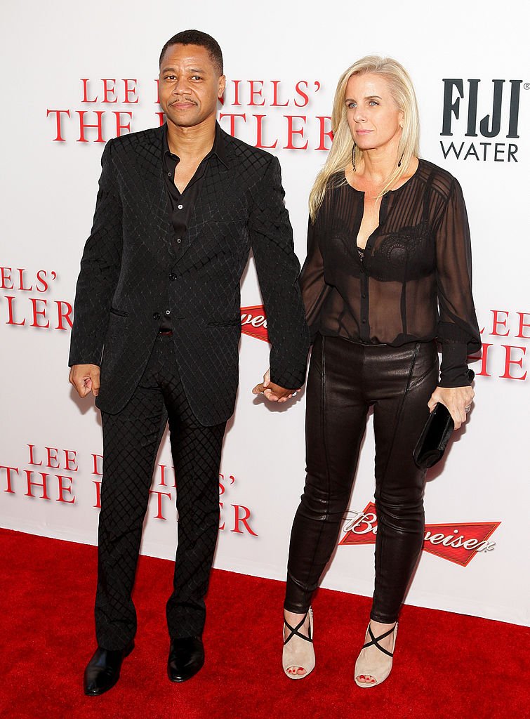 Cuba Gooding Jr.and Sara Kapfer attend LEE DANIELS' THE BUTLER Los Angeles premiere on August 12, 2013 | Photo: Getty Images
