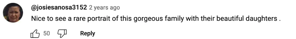 A screenshot of a comment talking about the Kidman-Urban family's 2021 Golden Globes appearance posted on March 1, 2021 | Source: YouTube/Entertainment Tonight