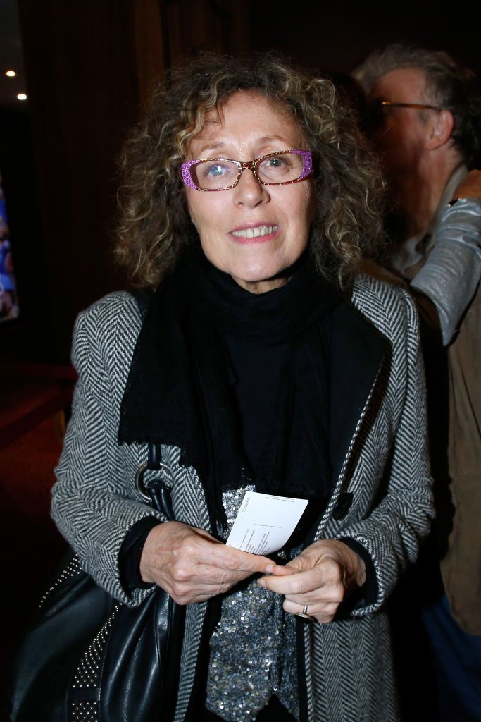 Mireille Dumas assiste à Sylvie Vartan en prestation au Grand Rex le 14 avril 2018 à Paris, France. | Photo : Getty Images