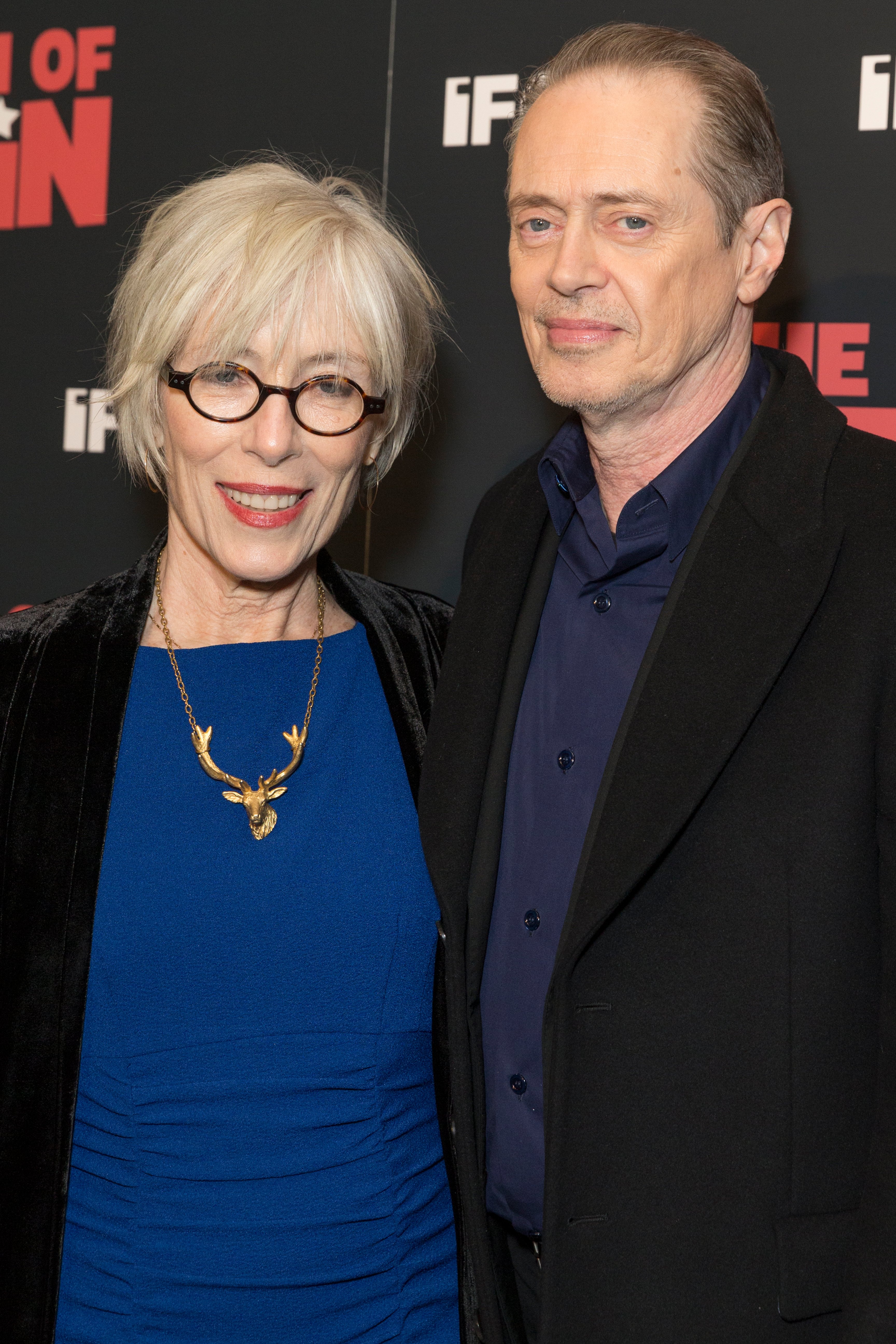 Jo Andres and Steve Buscemi attend New York premiere of IFC Film Death of Stalin at AMC Lincoln Square, March 8, 2018 | Photo: Shutterstock