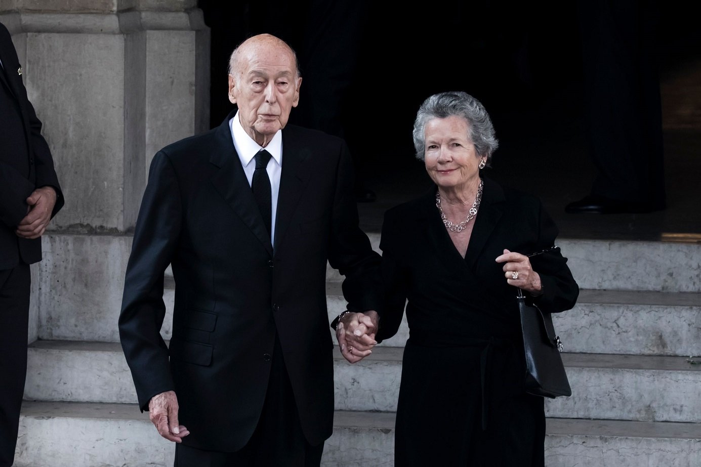 Anne-Aymone Giscard d'Estaing et son mari Valéry Giscard d'Estaing | Photo : Getty Images 