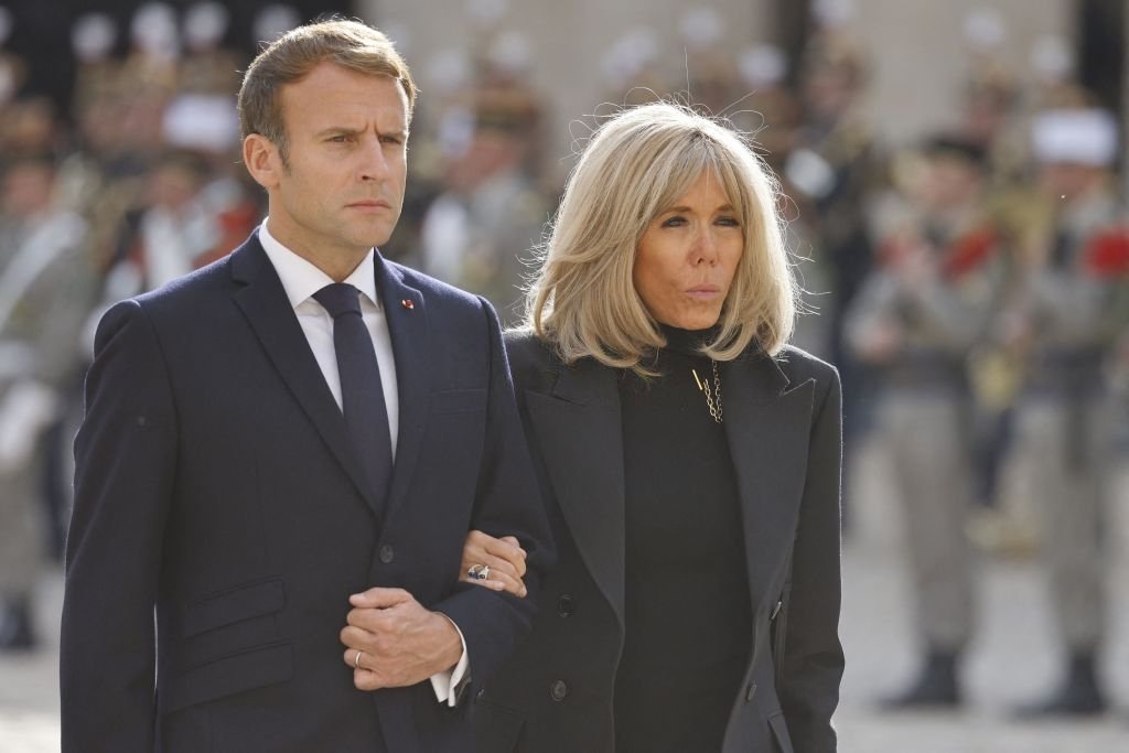 Emmanuel et Brigitte Macron. | Photo : Getty Images