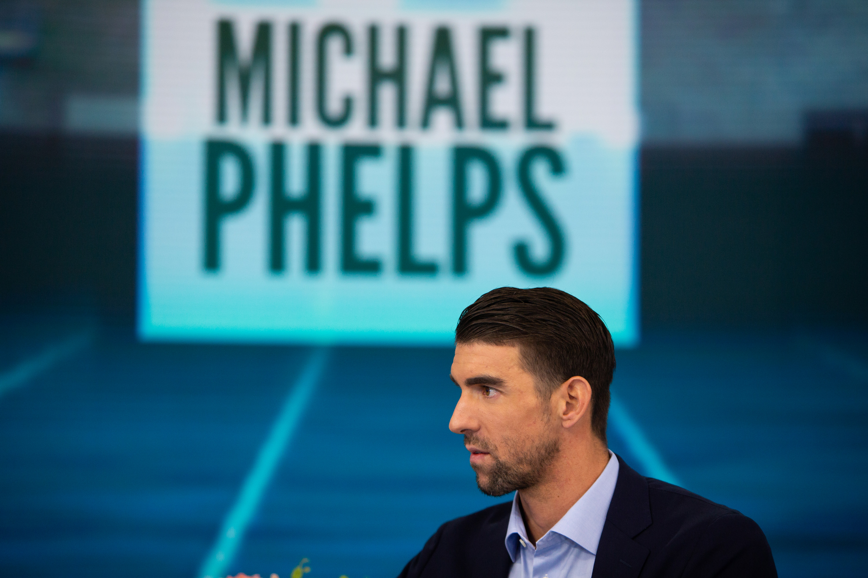 Michael Phelps during an appearance on the "Today" show on October 25, 2018 | Source: Getty Images