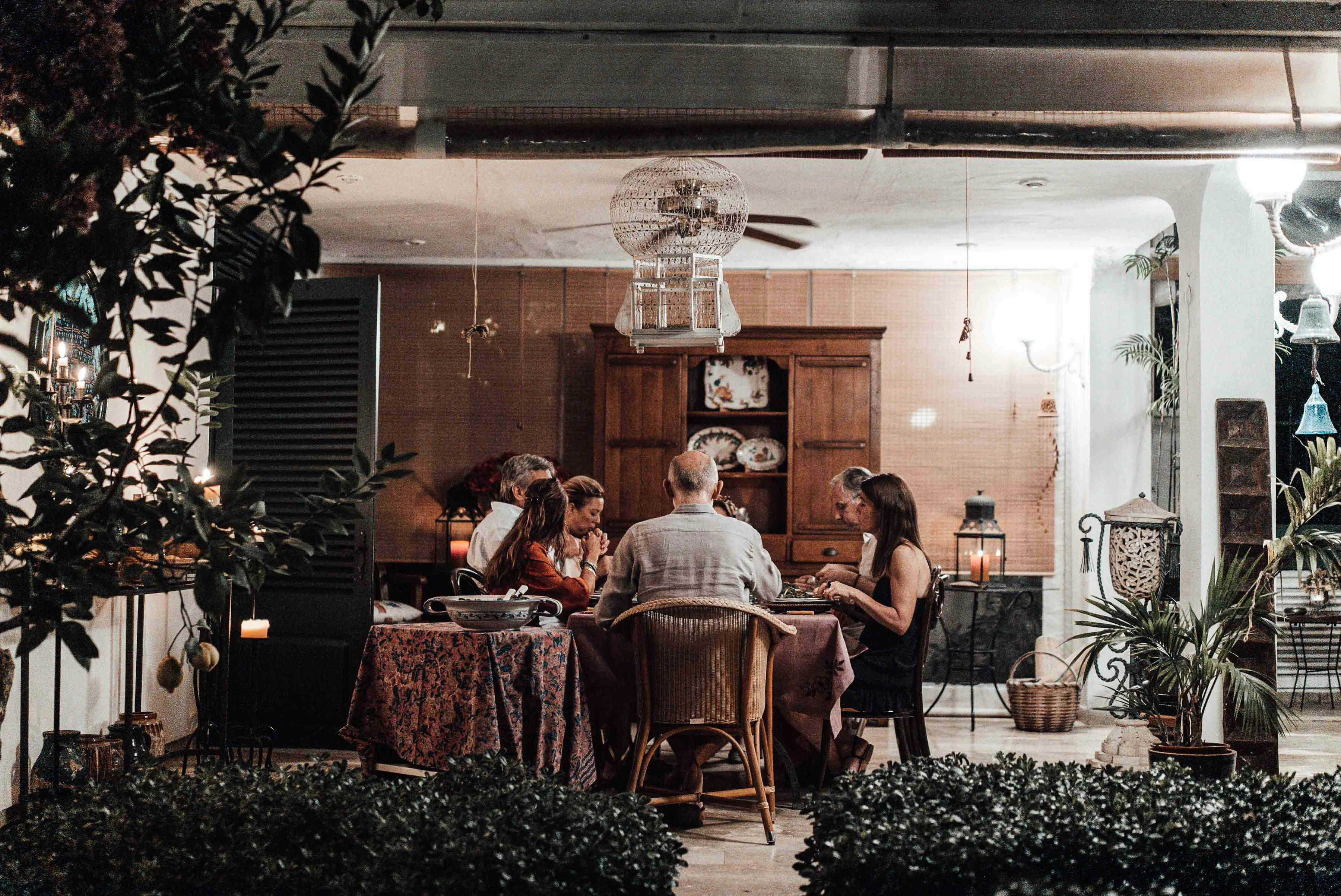 A family having dinner. For illustration purposes only | Source: Pexels