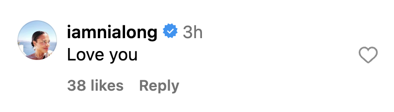 Nia Long comments on Jamie Foxx’s birthsay message for his sister Deidra Dixon. | Source: Instagram/iamjamiefoxx