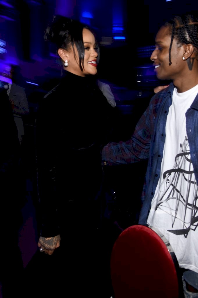 NEW YORK, NEW YORK - SEPTEMBER 12: Rihanna (L) and A$AP Rocky attend Rihanna's 5th Annual Diamond Ball Benefitting The Clara Lionel Foundation at Cipriani Wall Street on September 12, 2019 in New York City. (Photo by Dimitrios Kambouris/Getty Images for Diamond Ball)