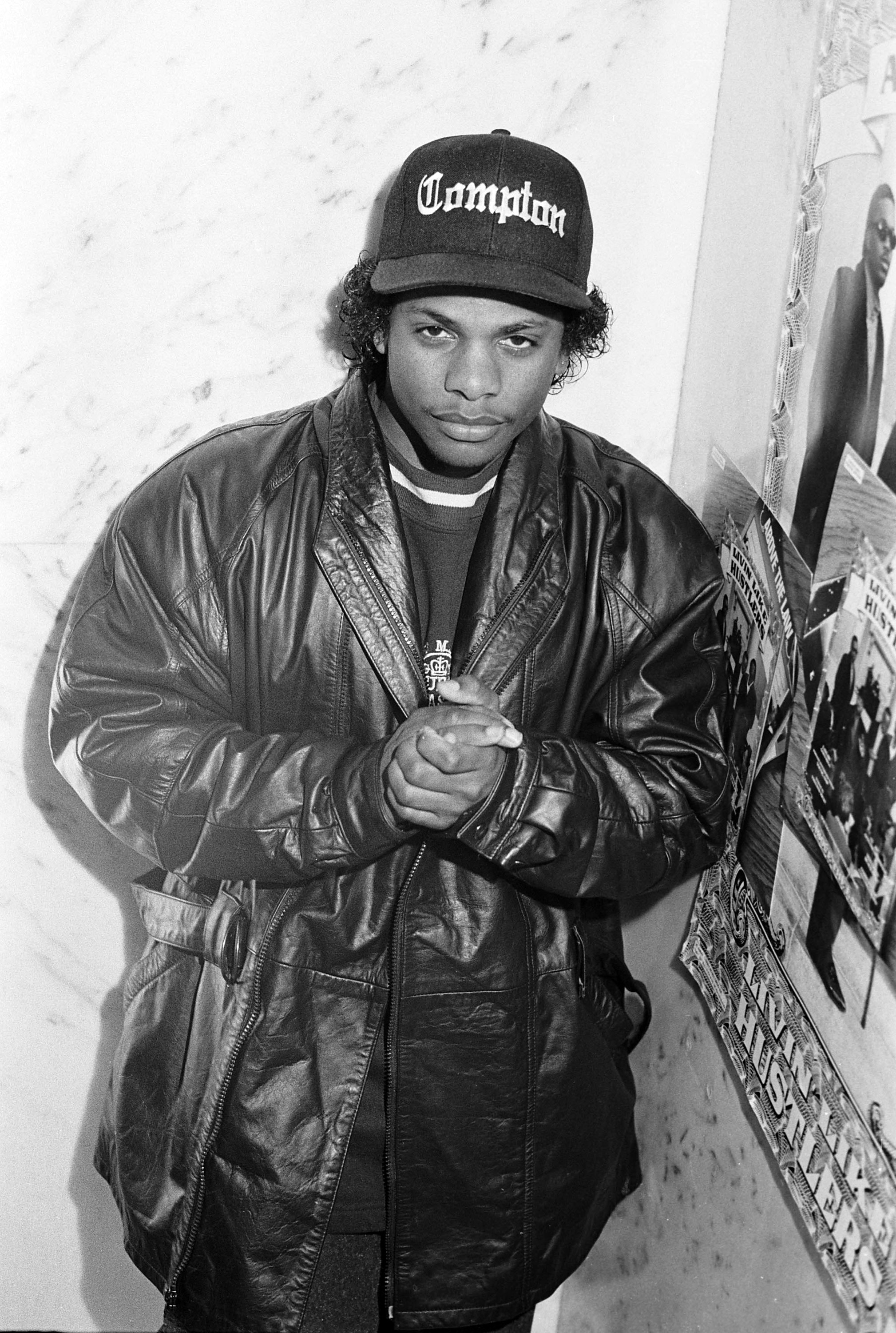 Eazy-E posing for the camera on March 1, 1990, in New York City. | Source: Getty Images