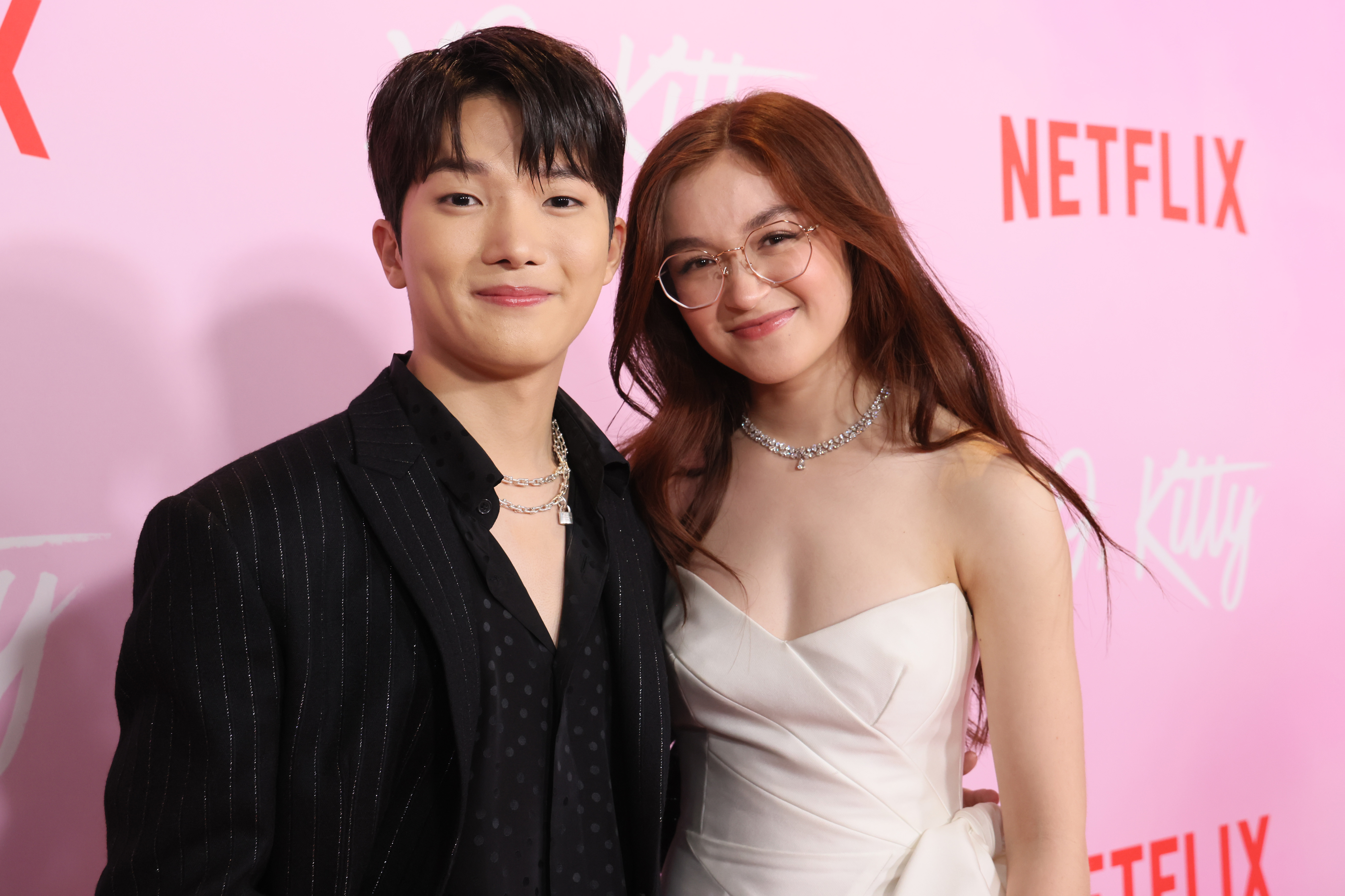 (L-R) Minyeong Choi and Anna Cathcart attend Netflix's "XO, Kitty" Los Angeles Premiere at Netflix Tudum Theater, on May 11, 2023, in Los Angeles, California. | Source: Getty Images
