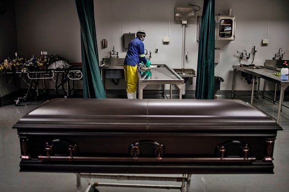 Le cercueil contenant les restes d'un patient malade.|Photo : Getty Images