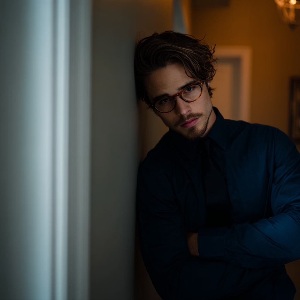 A man standing with folded arms | Source: Midjourney