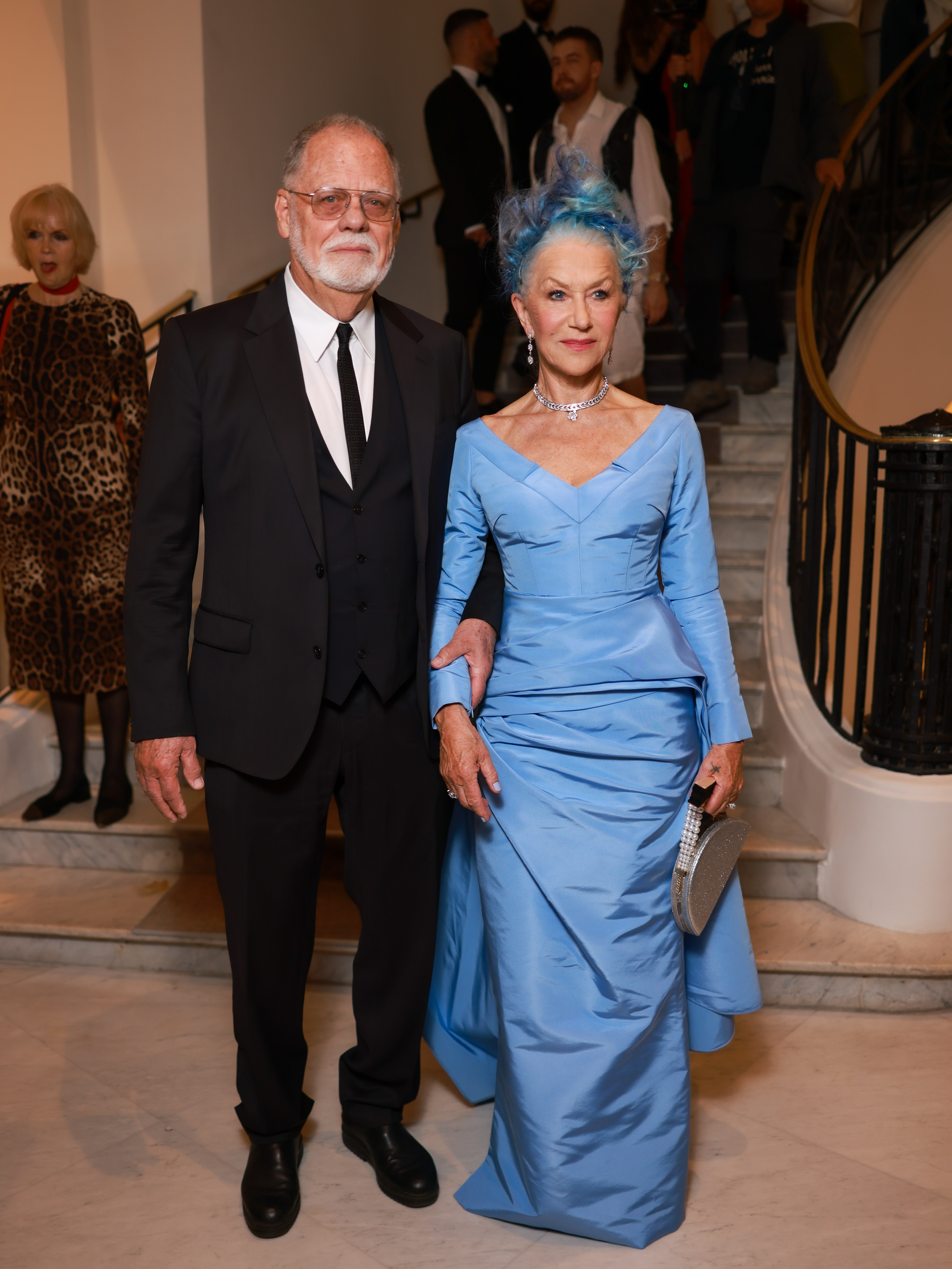 Taylor Hackford and Dame Helen Mirren on May 16, 2023 in Cannes, France | Source: Getty Images
