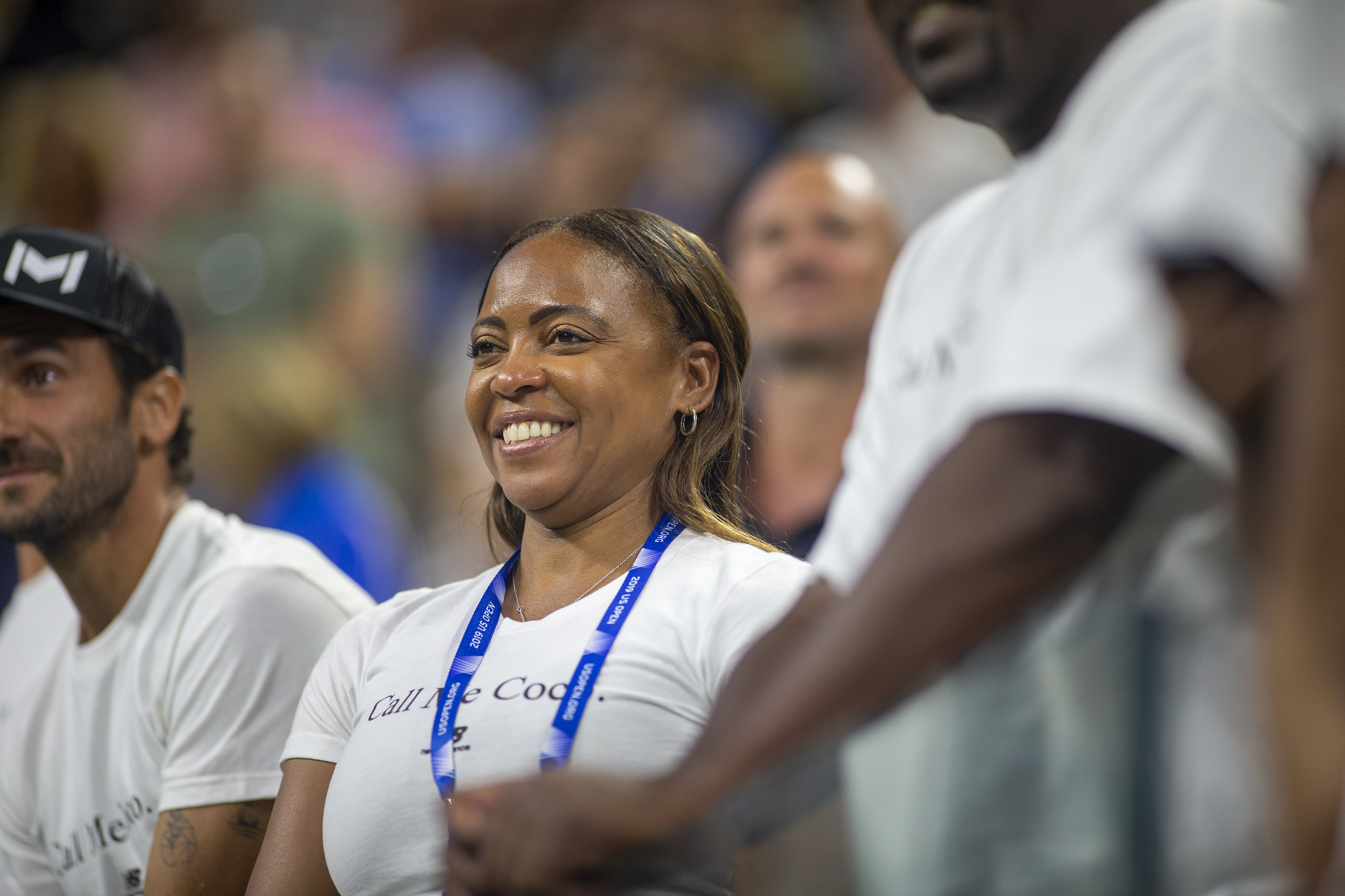 Candi Gauff looks on after Coco Gauff's victory against Time Babos of Hungary in the Women's Singles Round Two match at the Louis Armstrong Stadium at the 2019 US Open Tennis Tournament on August 29, 2019, in Queens, New York City. | Source: Getty Images