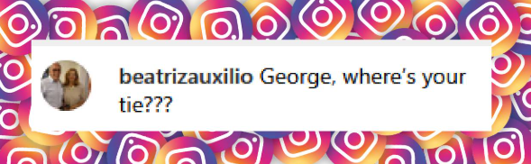 A netizen's comment on George Clooney's interaction with King Charles III from a post dated June 25, 2025 | Source: Instagram/hellomag