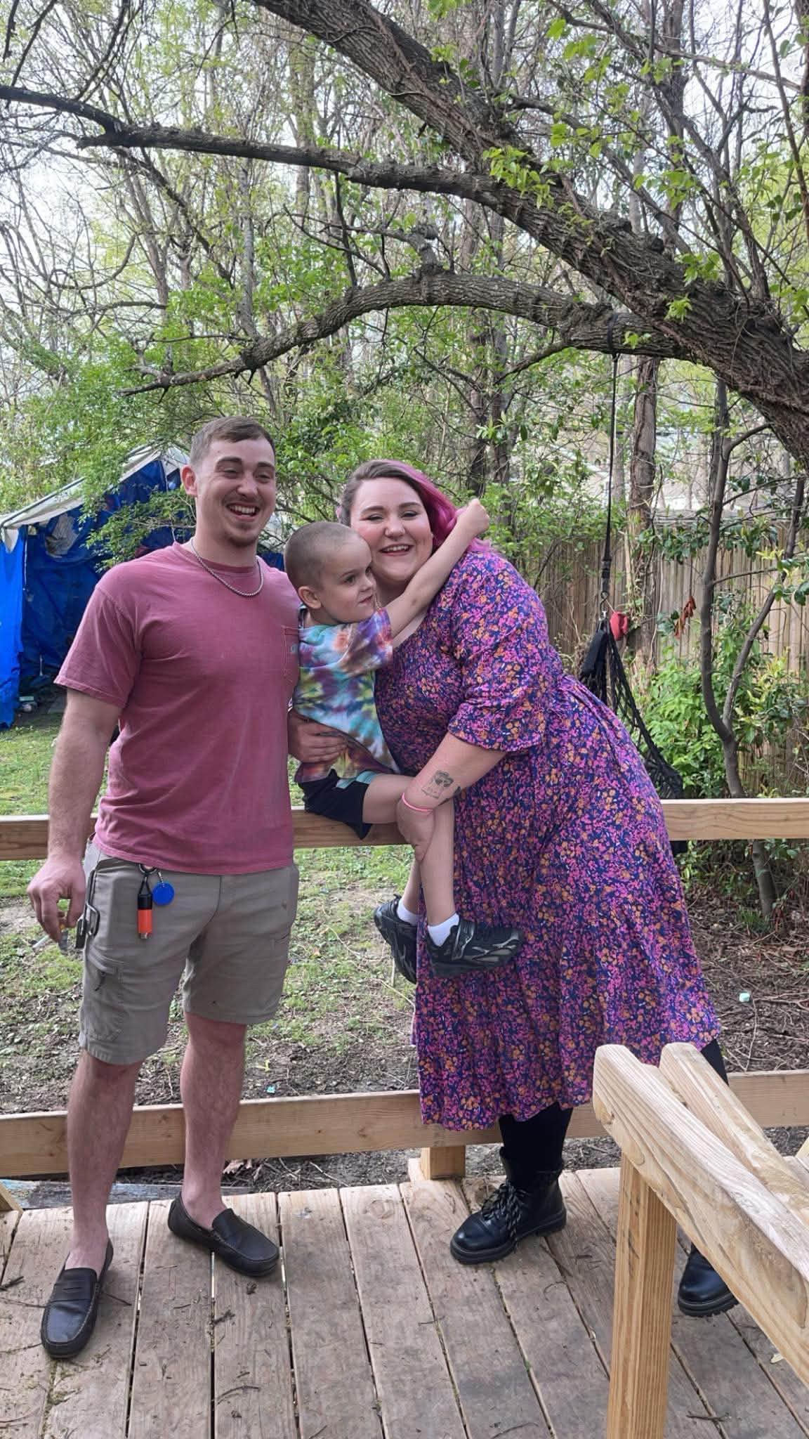 Kristian and Molly Mckelvey and a relative, from a post dated April 25, 2026 | Source: Facebook/Kristian Scott Mckelvey