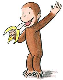 "Curious George" illustration from the Margret and H. A. Rey's book series | Source: Wikimedia Commons/ Fair use image