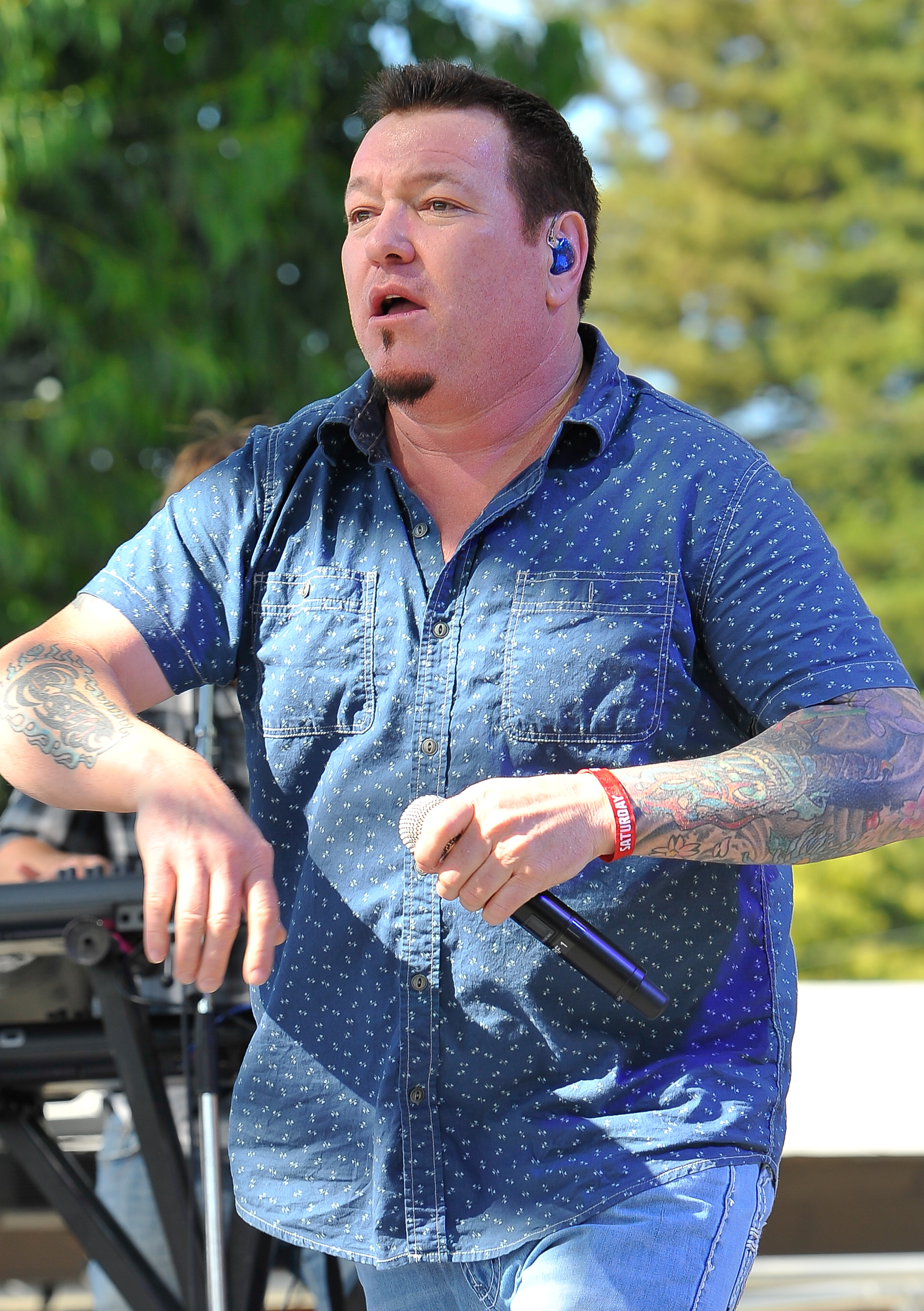 Steve Harwell von Smash Mouth tritt beim BottleRock Napa Valley Music Festival auf der Napa Valley Expo am 31. Mai 2014 in Napa, Kalifornien | Quelle: Getty Images