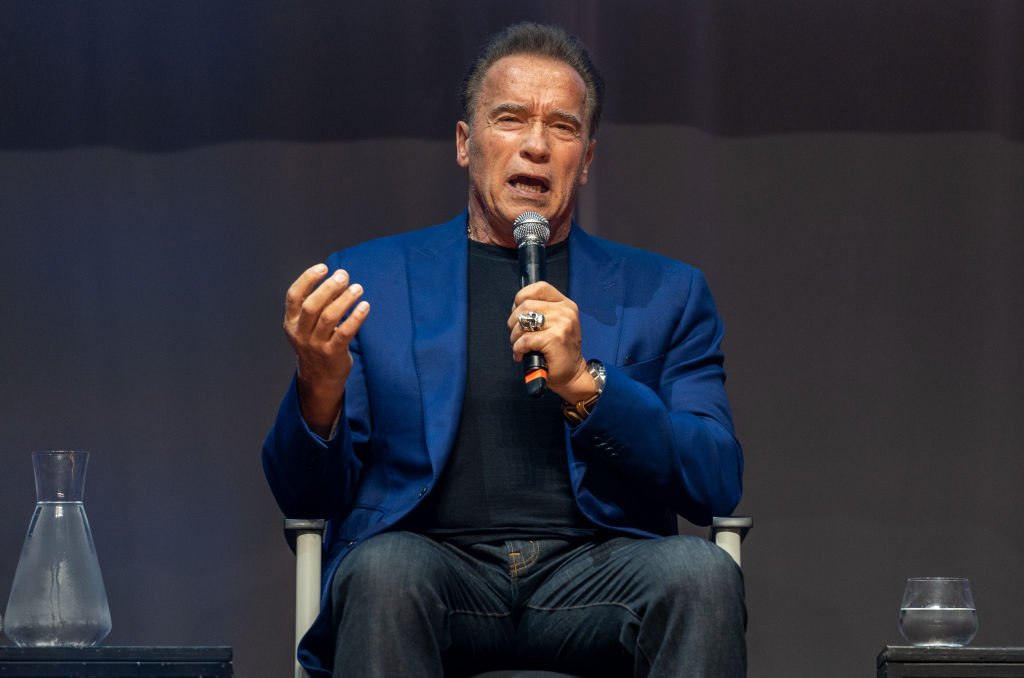 Arnold Schwarzenegger attends a press conference for Arnold Classic Europe 2019 at the theater Victoria in Barcelona, Spain. | Photo: Getty Images