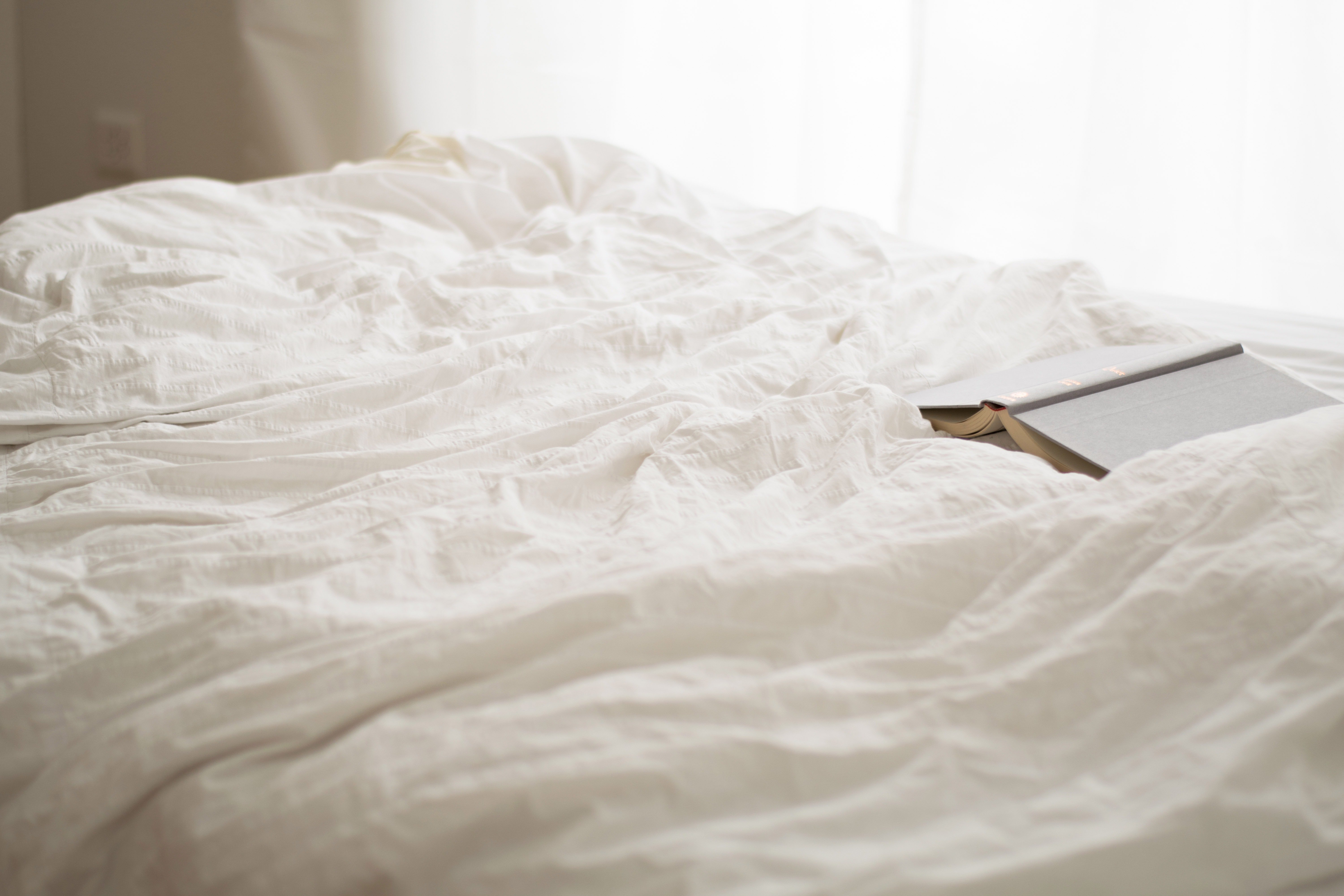 Nachdem er den Roman auf seinem Bett gefunden hatte, hatte Karl eine Idee im Kopf. | Quelle: Pexels