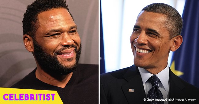 Anthony Anderson shares pic with 'golf buddy' Barack Obama after losing $300 in game with president