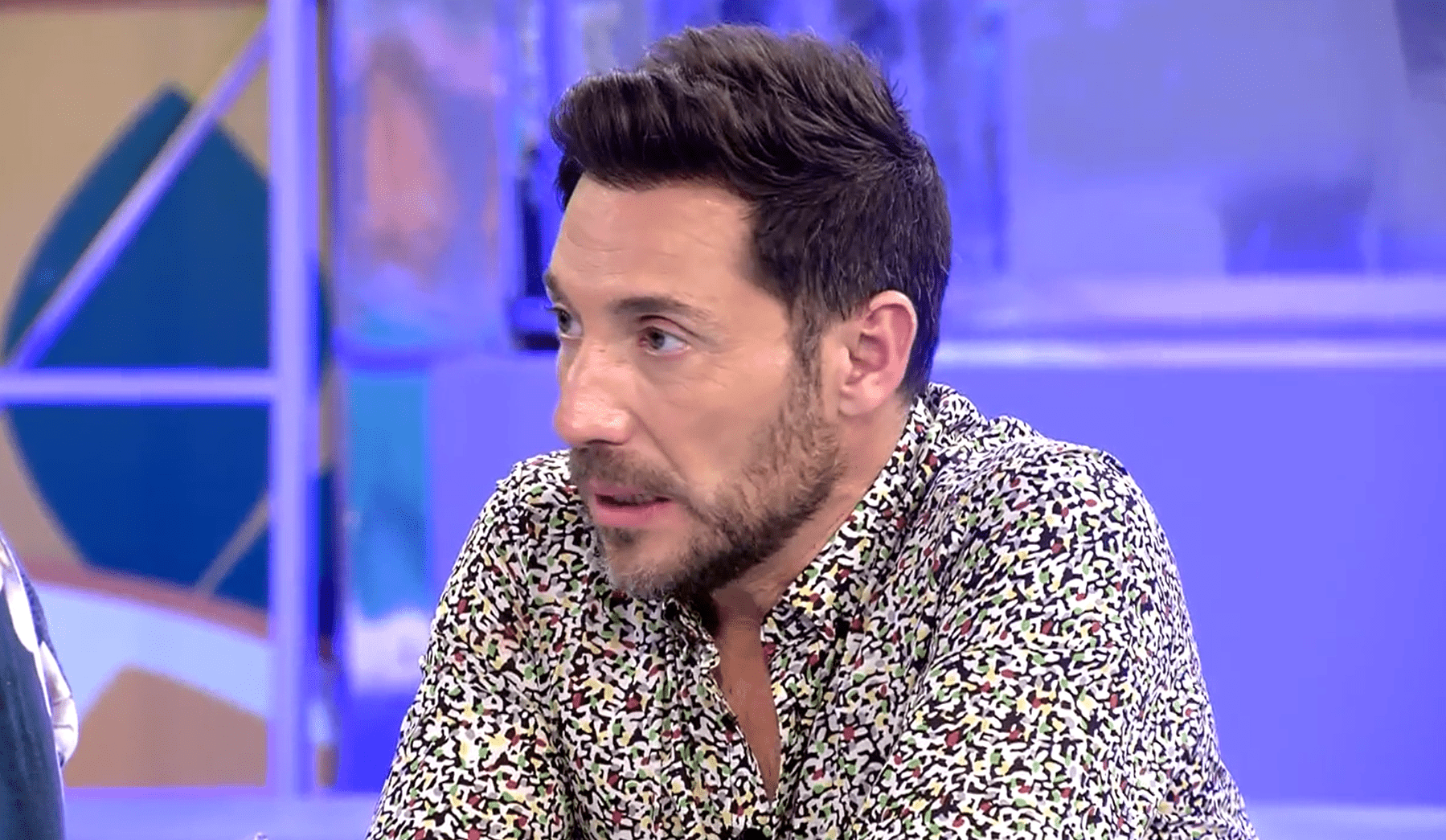 Antonio David Flores en el set de "Sálvame" | Foto: Telecinco