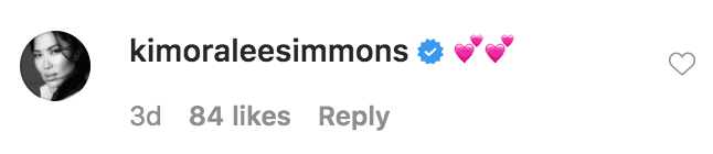 Kimora Lee Simmons commented on a photo of herself, Ming Lee Simmons, Aoki Lee Simmons, Kenzo Lee Hounsou, Wolfe Lee Leissner, and Gary Lee Leissner | Source: Instagram.com/unclerush