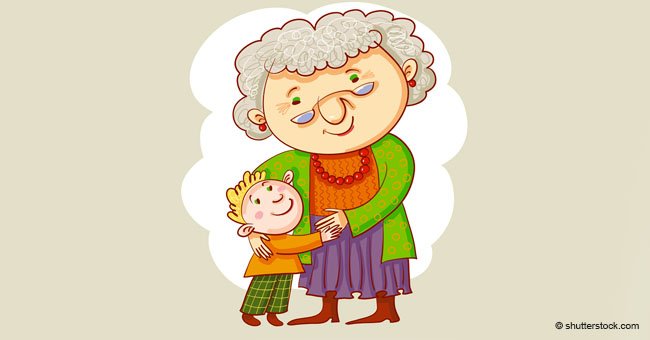 I visit my granny next week. Милые рисунки для бабушки. Бабушка обнимает внуков мультяшная. Фон для презентации бабушка. Картины для бабушки от внучки.