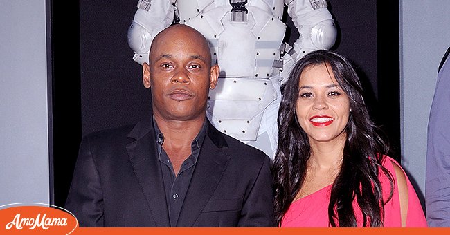 Bokeem Woodbine and his wife, Mahiely Woodbine, on August 1, 2012, in Los Angeles, California. | Source: Getty Images 