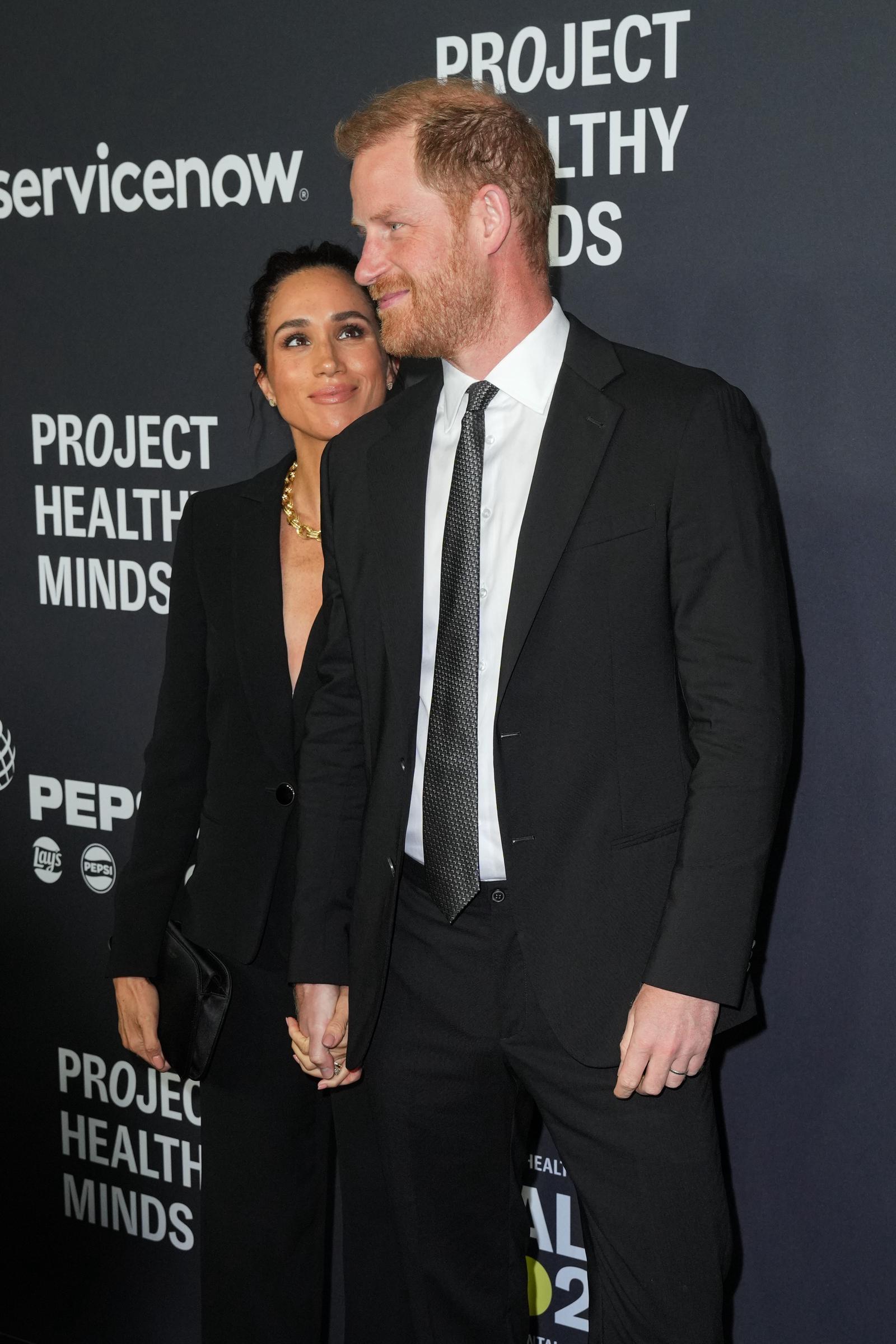 Meghan, Duchess of Sussex, Prince Harry, Duke of Sussex at Project Healthy Minds' World Mental Health Day Festival held at Spring Studios in New York on October 9, 2025 | Source: Getty Images