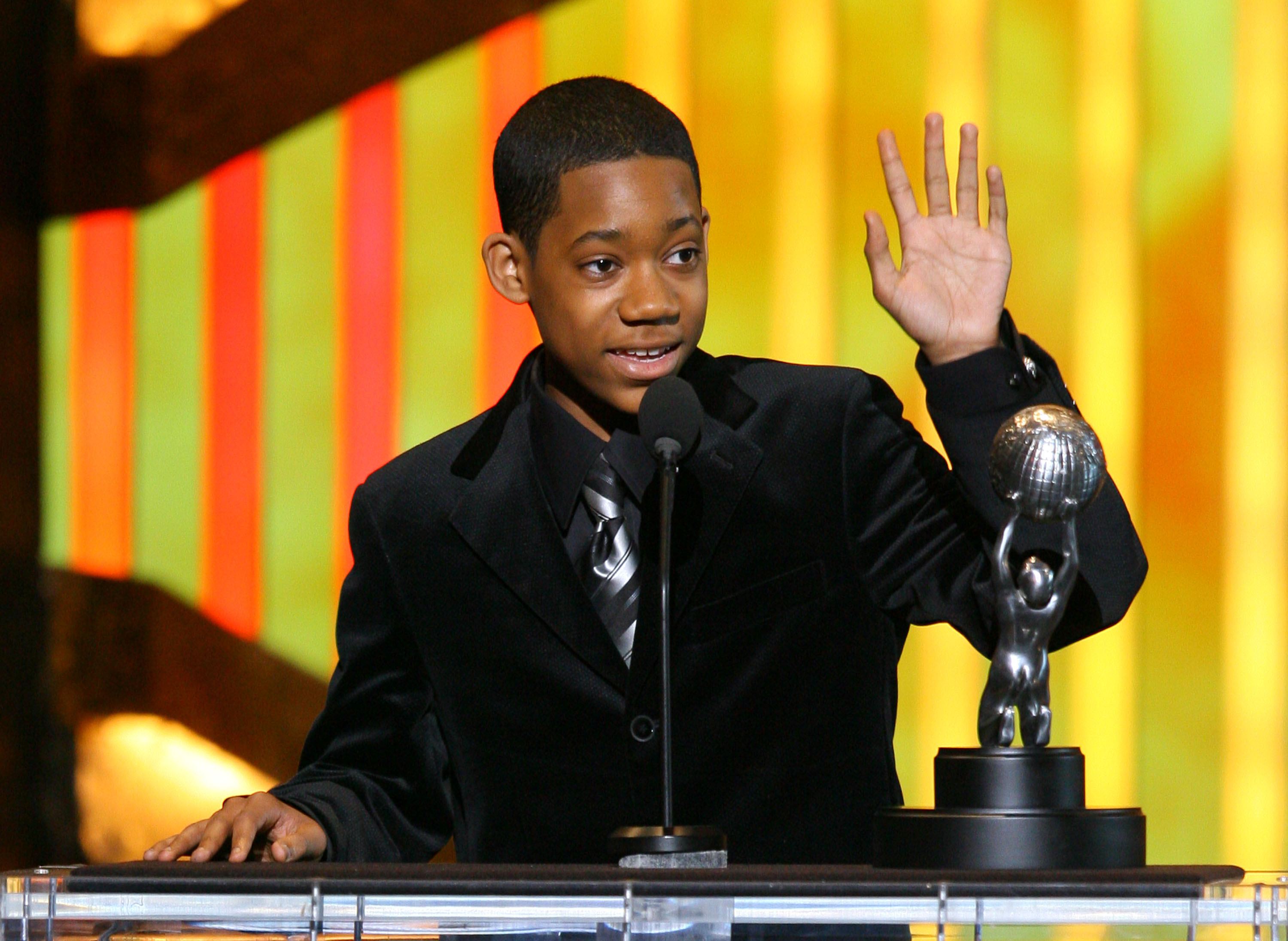Tyler James Williams, at the 38th Annual NAACP Image Awards on March 2, 2007. | Source: Getty Images
