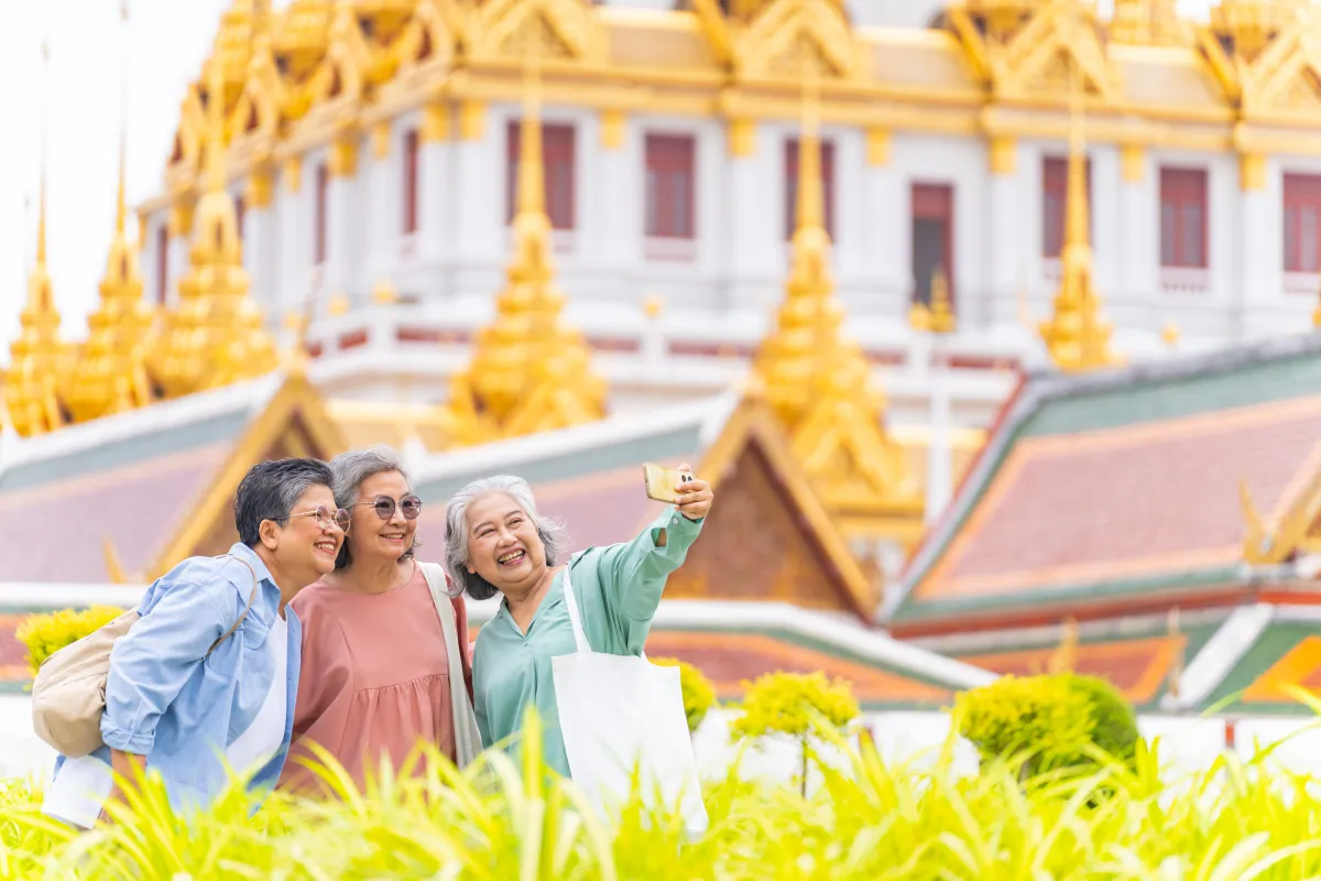 Three women touring together | Source: Shutterstock