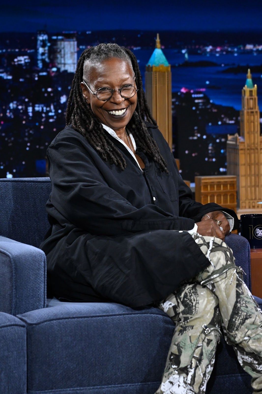 Whoopi Goldberg on "The Tonight Show Starring Jimmy Fallon" on November 6, 2024. | Source: Getty Images