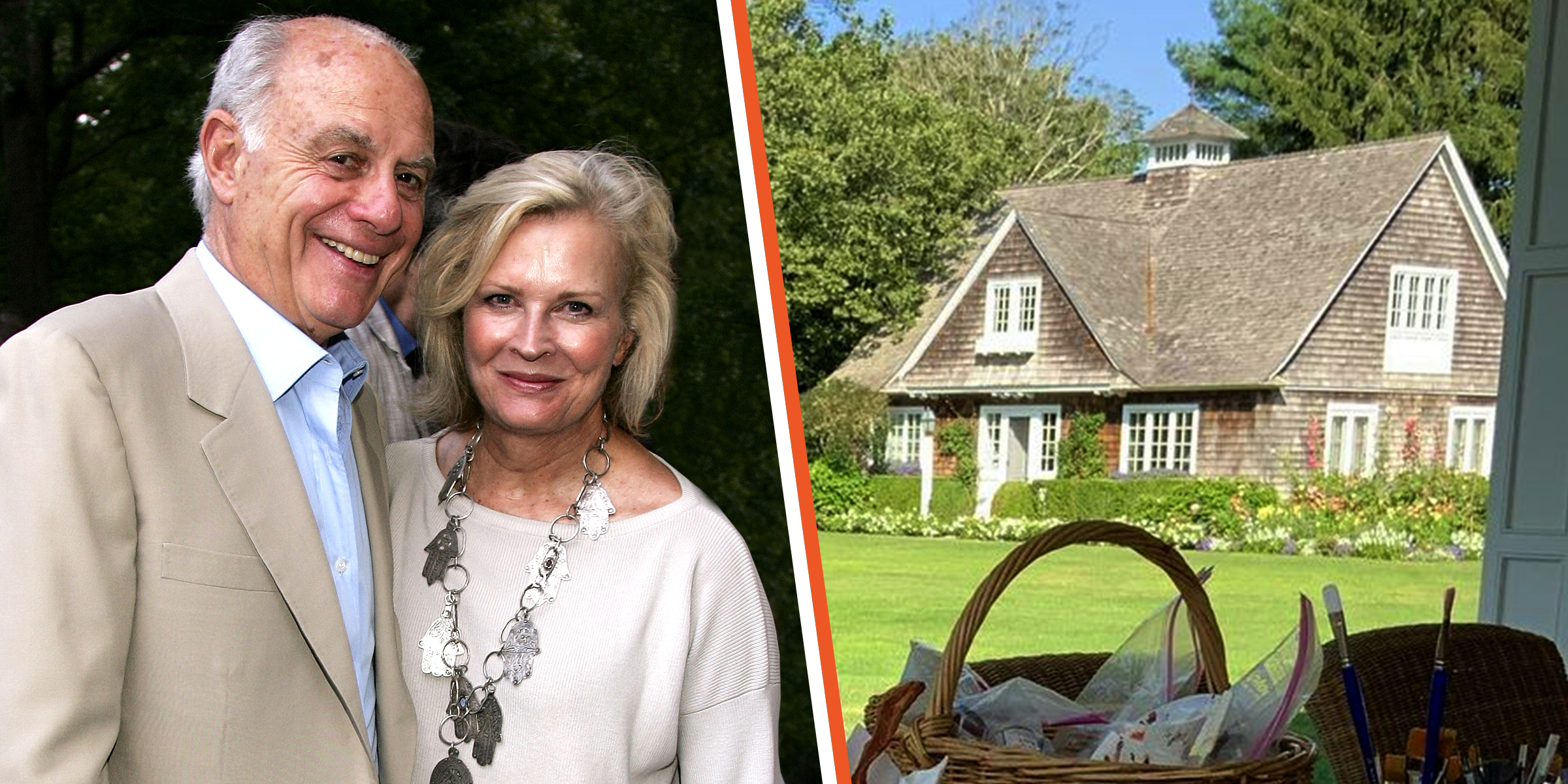 Candice Bergen and Marshall Rose. | Candice Bergen and Marshall Rose's East Hampton Home | Source: instagram.com/bergenbags | Getty Images