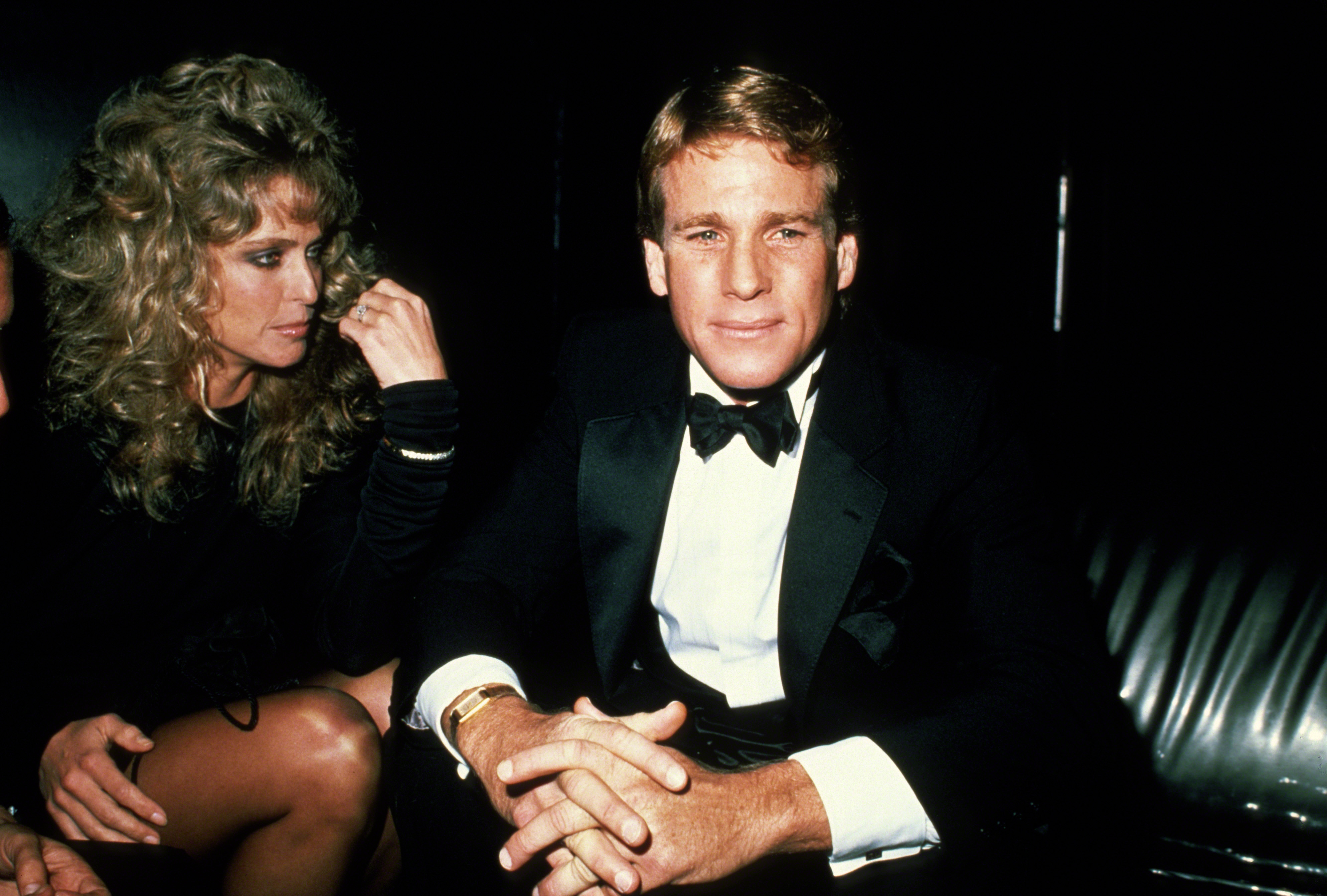 Farrah Fawcett and Ryan O'Neal circa 1981 in New York City | Source: Getty Images