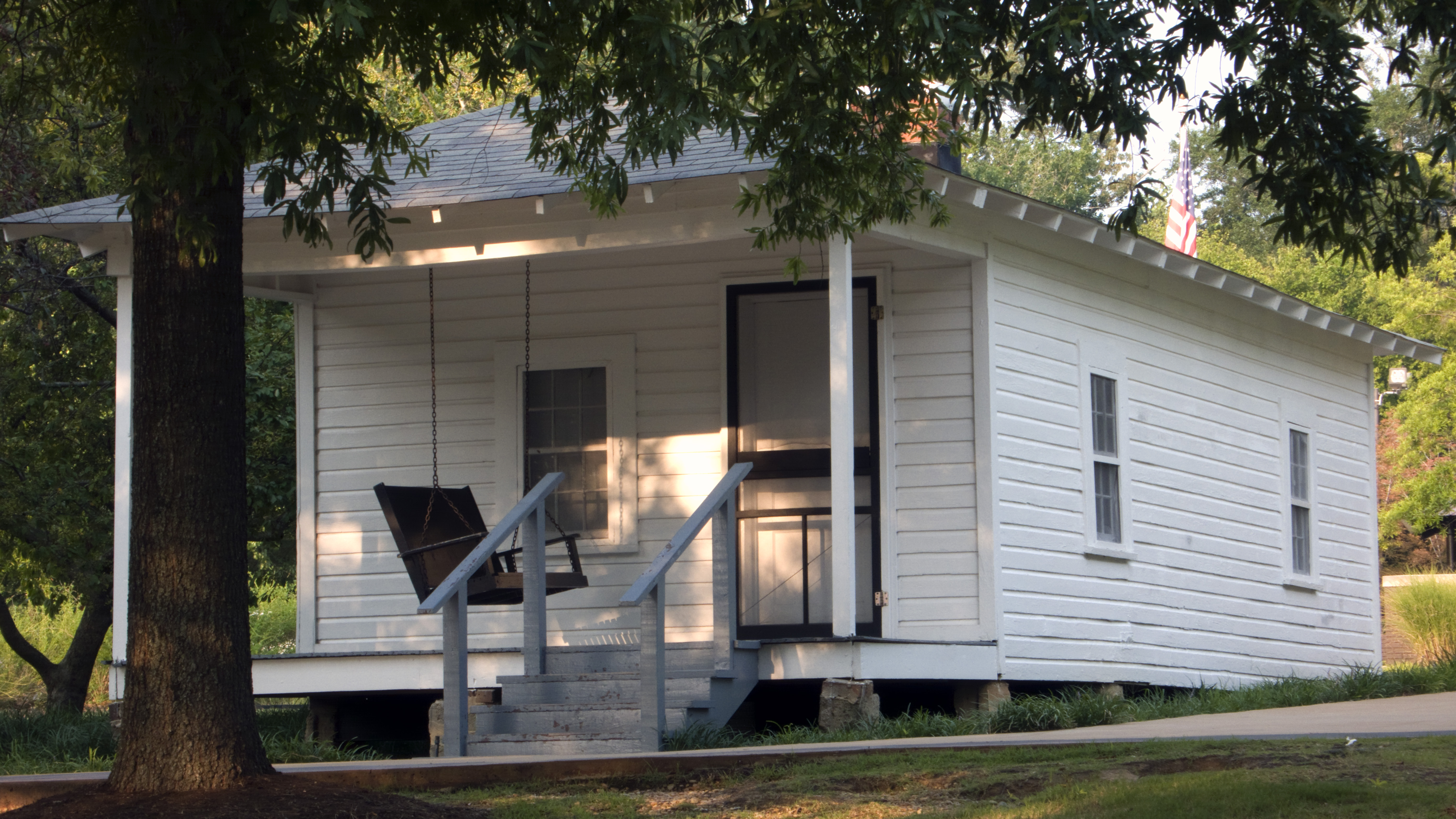 Elvis Presley's childhood home and birthplace in Tupelo Mississippi | Source: Getty Images