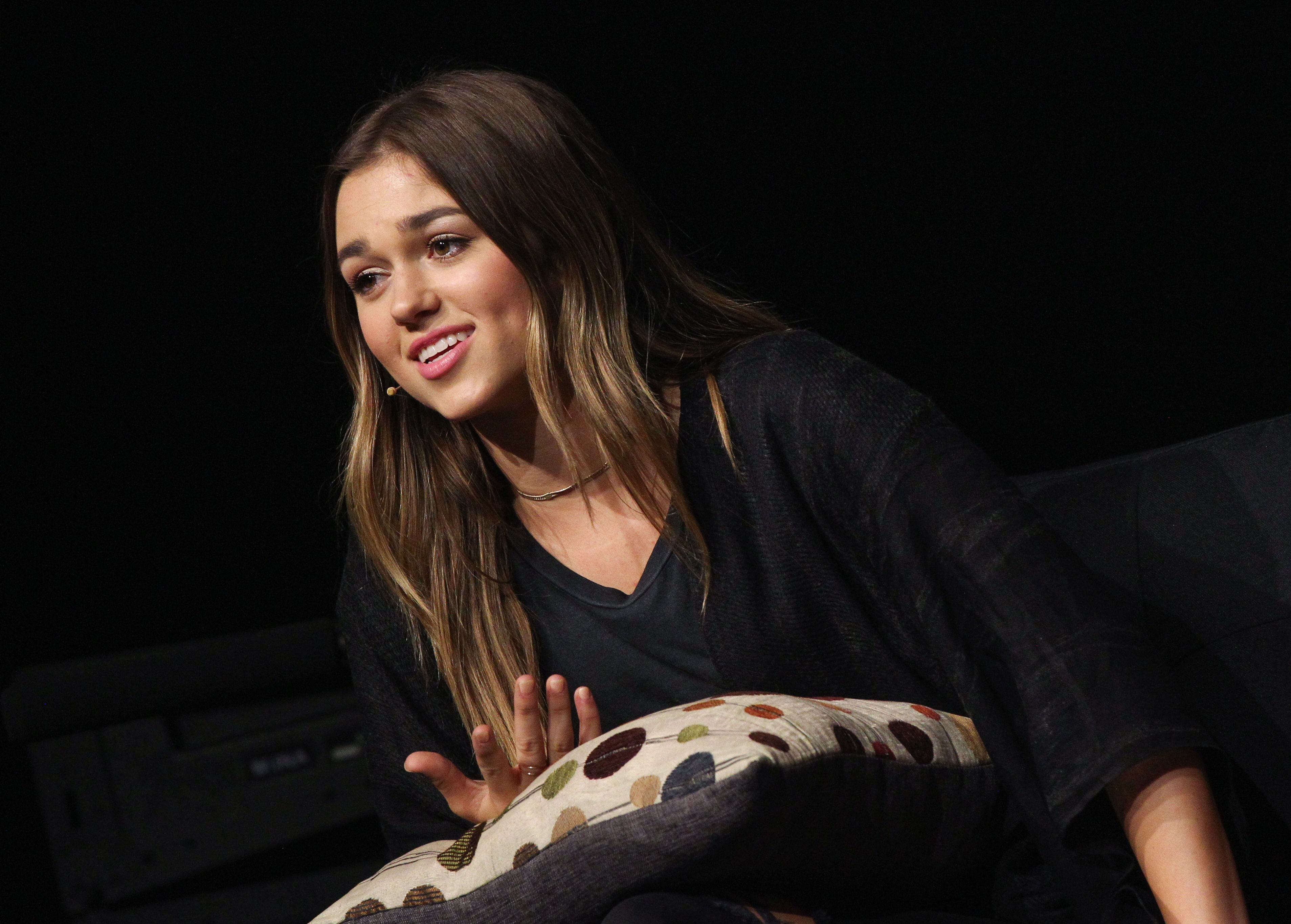 Sadie Robertson at rehearsals for her Live Original Tour at Bridgestone Arena on September 20, 2016 | Photo: Getty Images