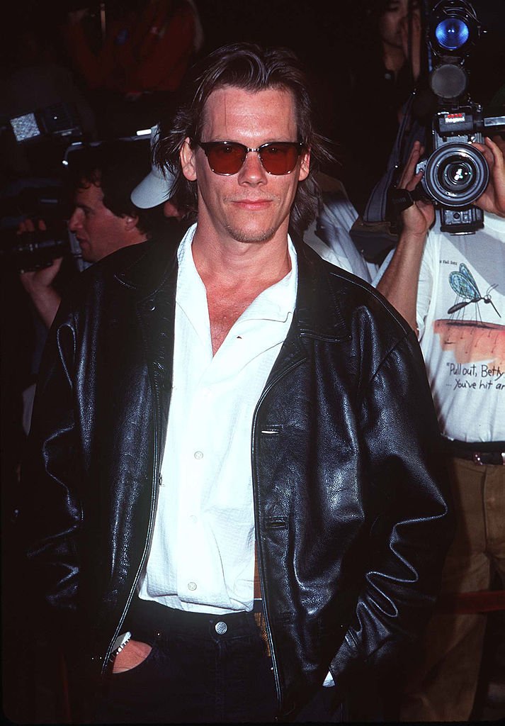 Kevin Bacon during "Twister" Los Angeles Premiere at Mann Village Theatre in 1996, Westwood, California, United States. | Source: Getty Images