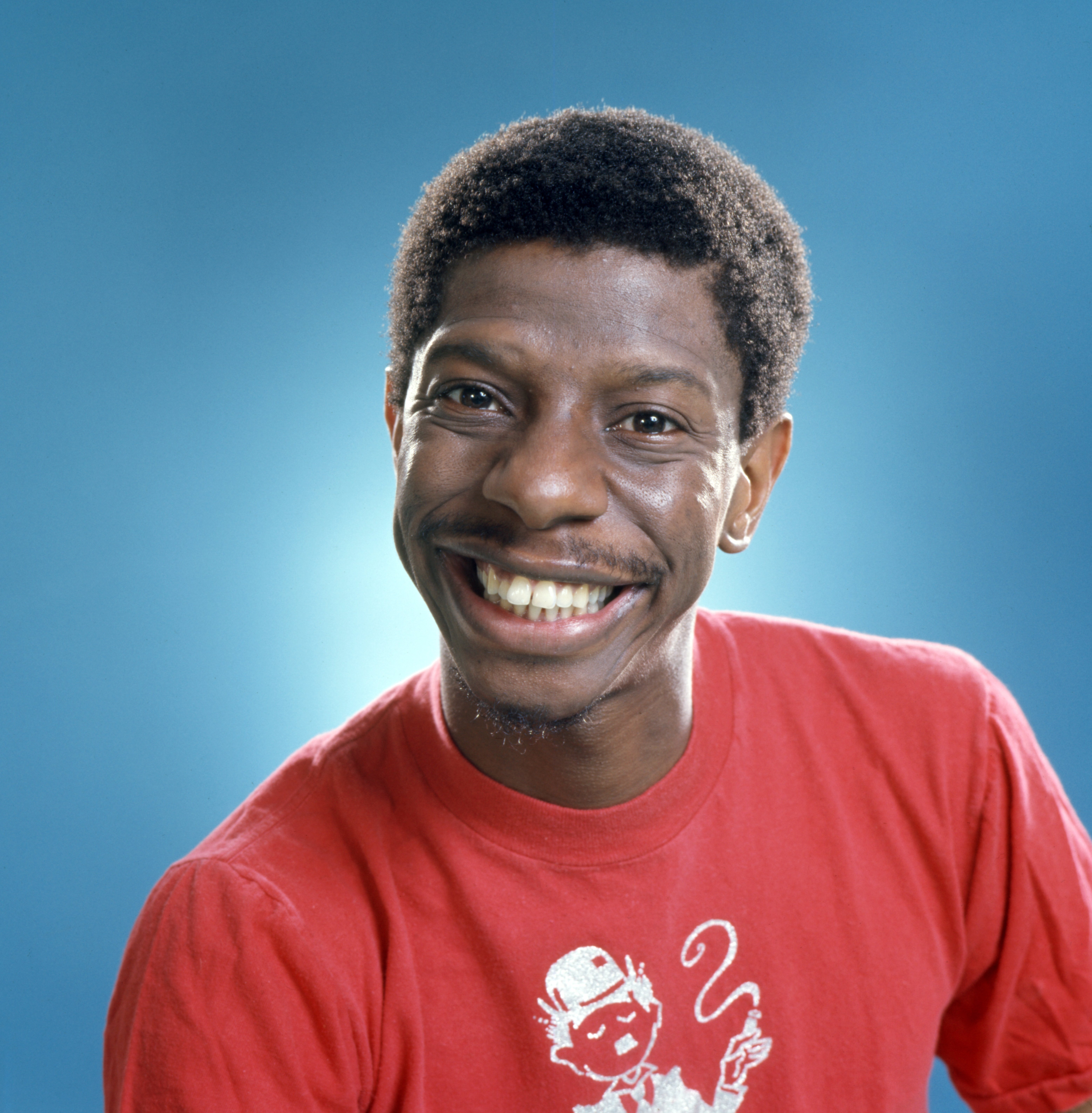 Pictured is Jimmie Walker (as James 'J.J.' Evans, Jr) in the CBS comedy, "Good Times," on January 1, 1977. | Source: Getty Images