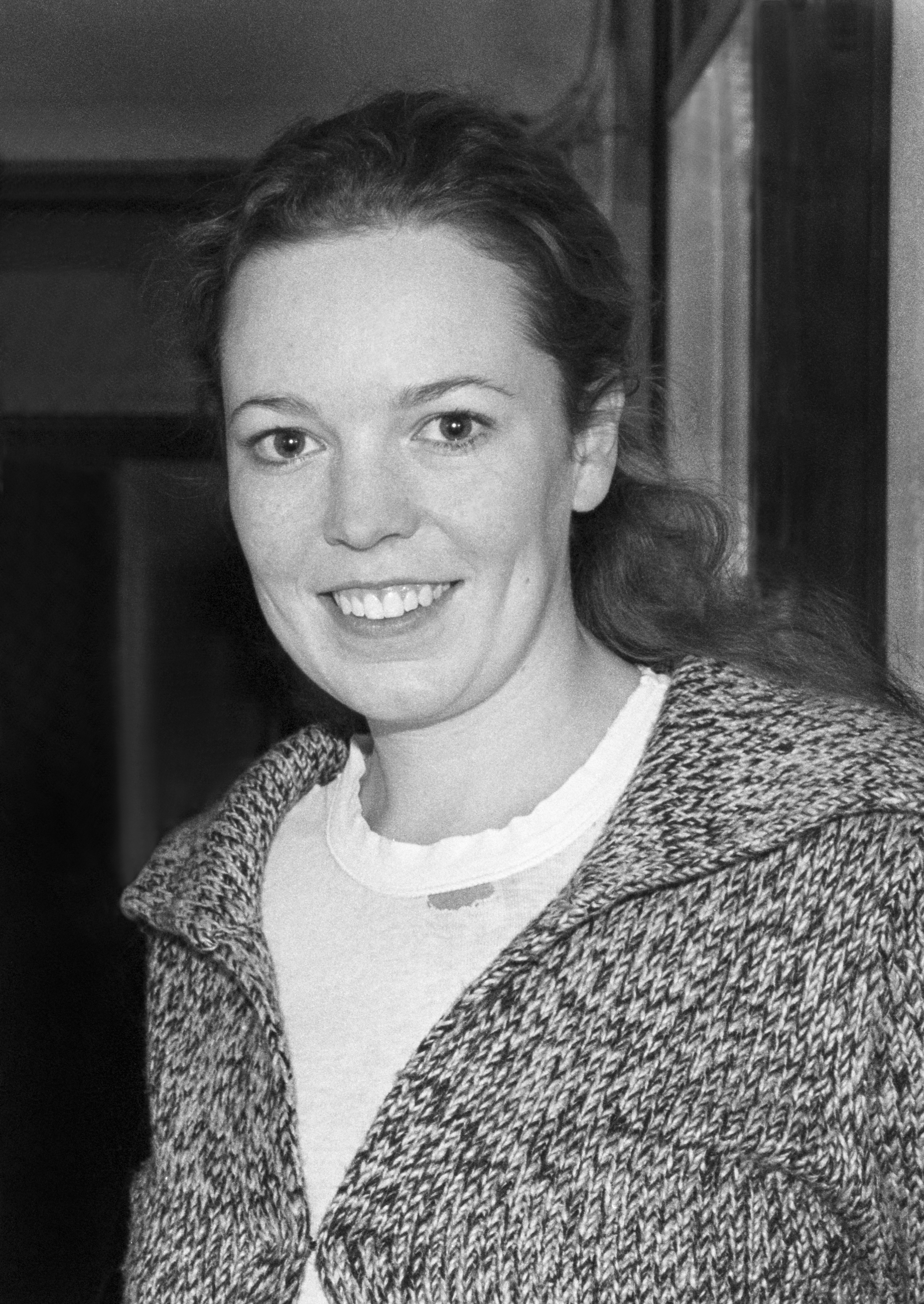 A portrait of Olivia Colman on January 1, 2000 in London. | Source: Getty Images