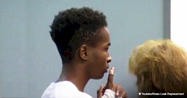 Teen murder suspect collapses after praying 'I'm a good soul' in dramatic court video