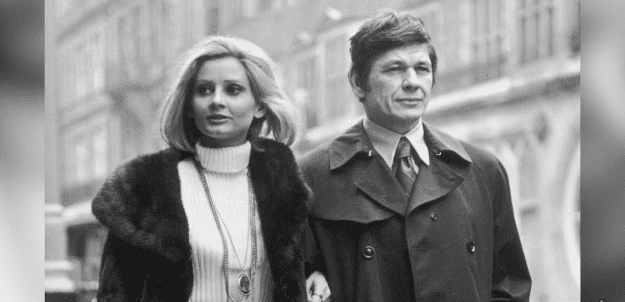 Charles Bronson and Jill Ireland walking side by side | Photo: YouTube/Facts Verse