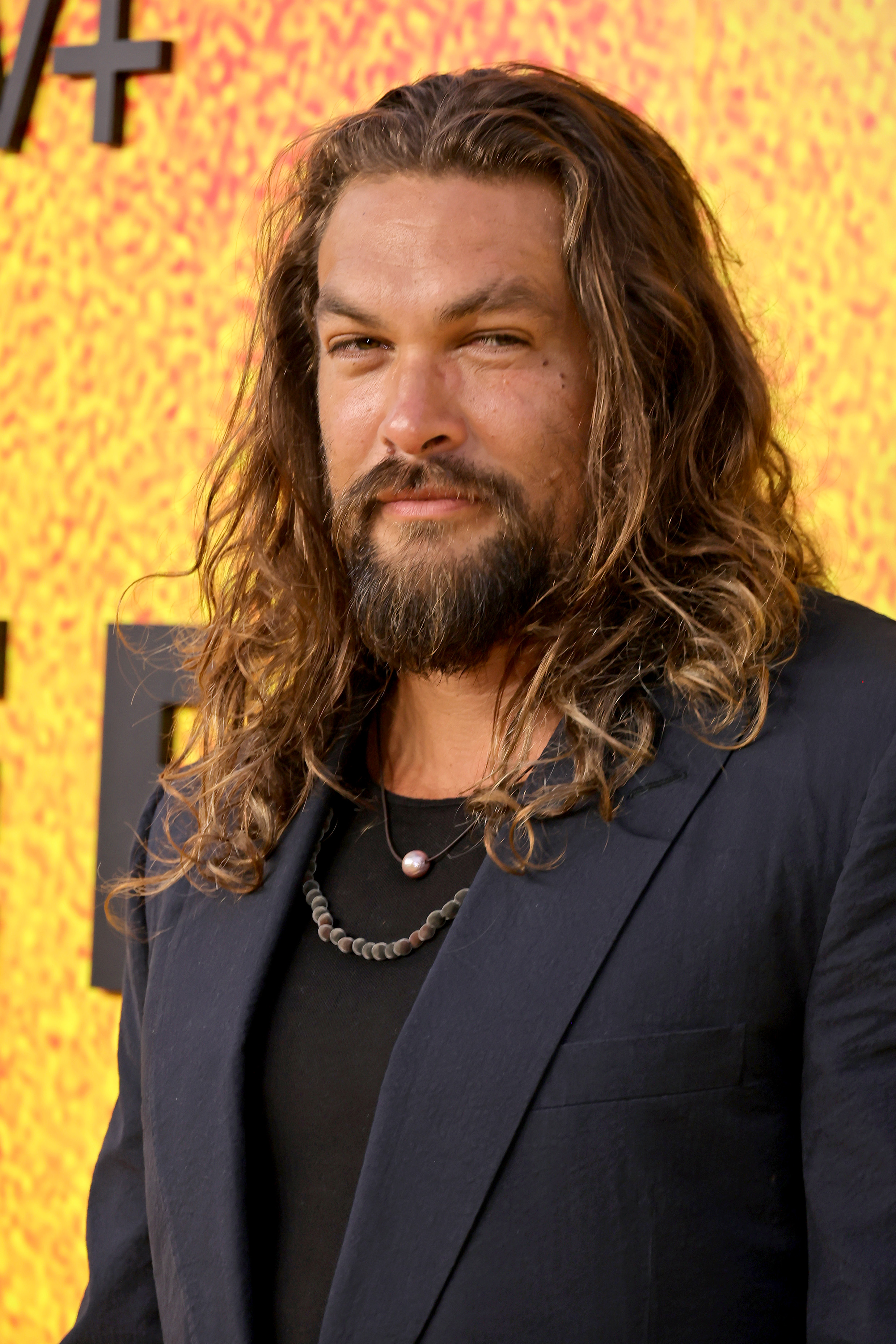 Jason Momoa at the "See" season 3 premiere at DGA Theater Complex on August 23, 2022, in Los Angeles, California. | Source: Getty Images