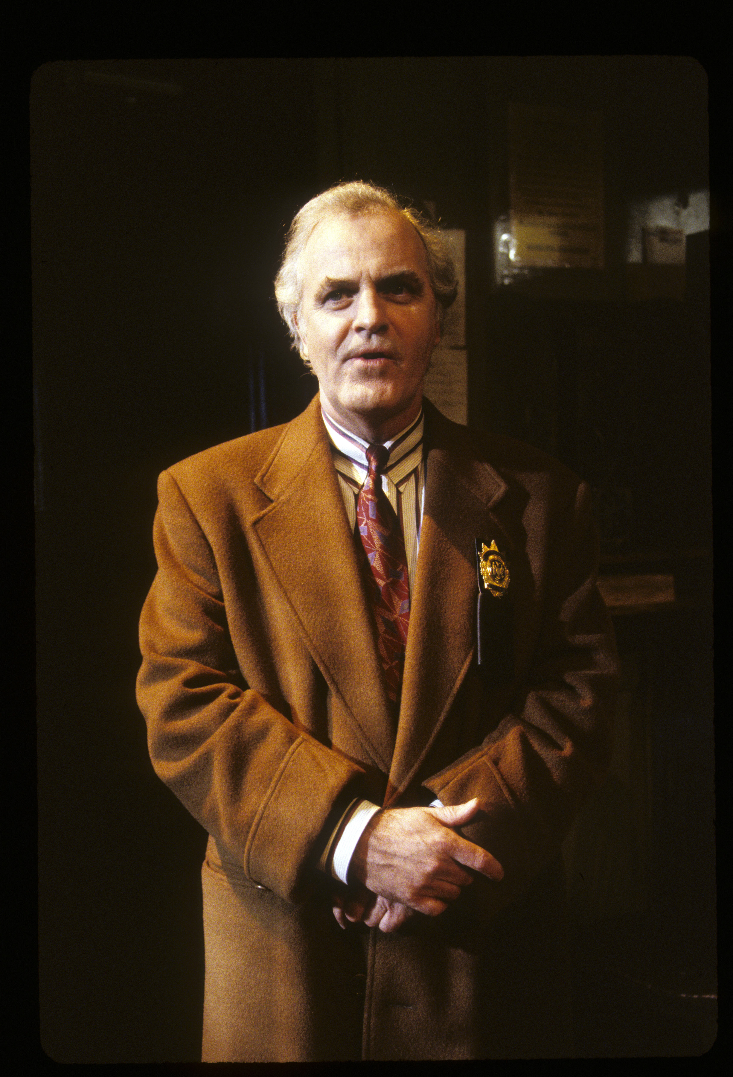 James Handy was a beloved veteran actor known for prominent roles in a variety of hits. This photo in particular comes from a scene in "NYPD Blue" aired on January 17, 1995. | Source: Getty Images