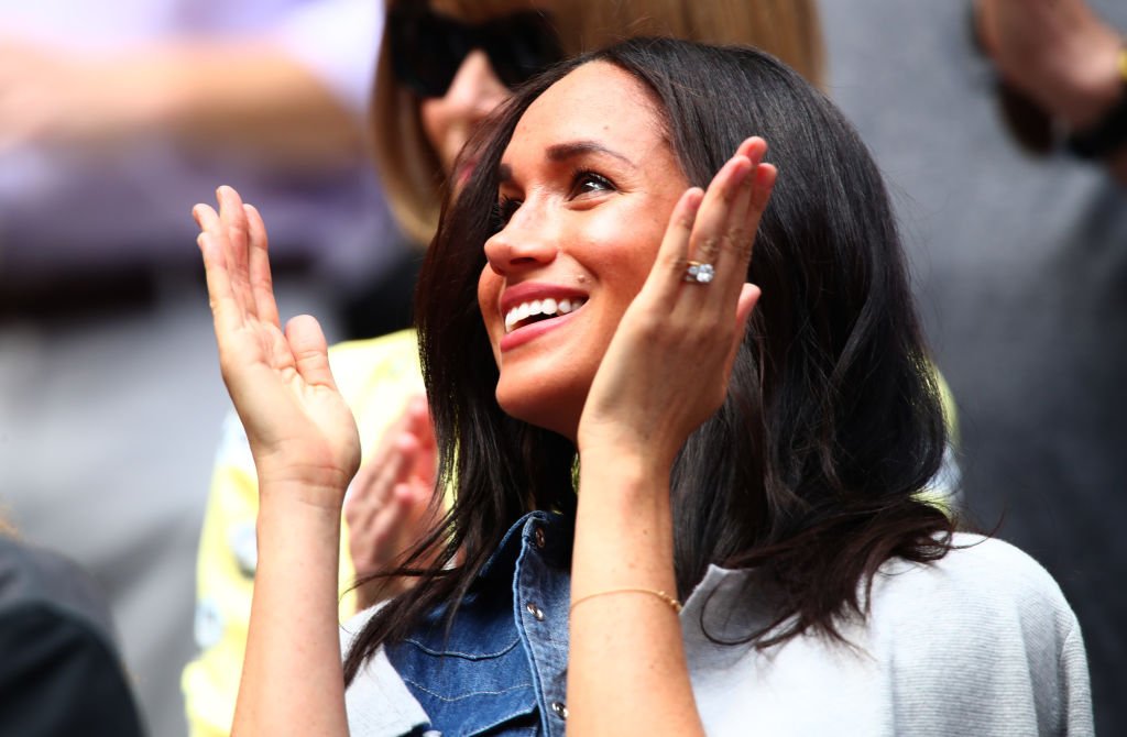 Meghan Markle du match de Serena Williams à l'US Open | Image: Getty Images