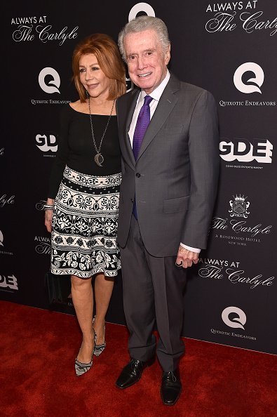 Joy Philbin and Regis Philbin at the Always At The Carlyle Premiere on May 8, 2018 in New York City | Photo: Getty Images
